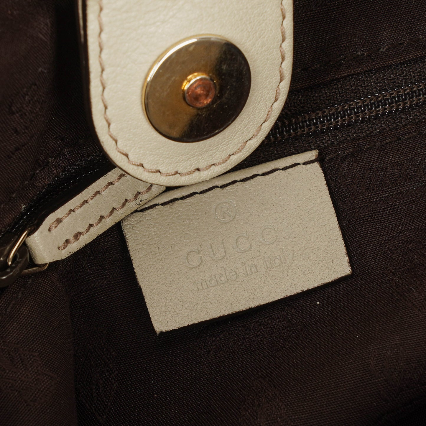 Gucci Guccissima Neutral Leather Sukey Hobo Bag