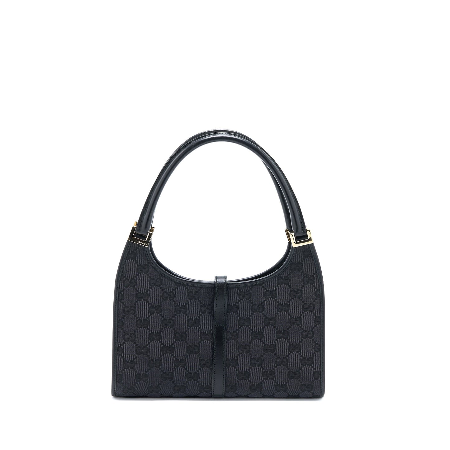 Gucci   Jackie Bag GG Printed Canvas Black