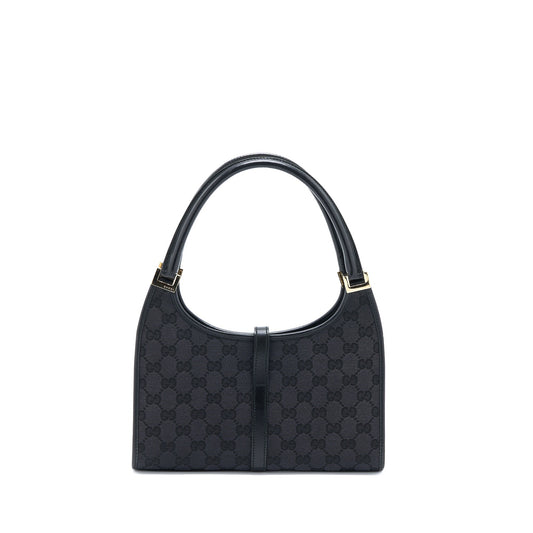 Gucci   Jackie Bag GG Printed Canvas Black
