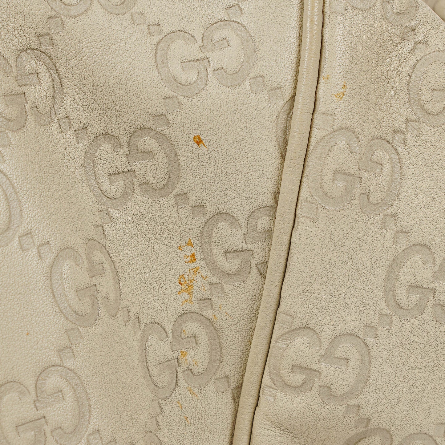 Gucci Guccissima Neutral Leather Sukey Hobo Bag