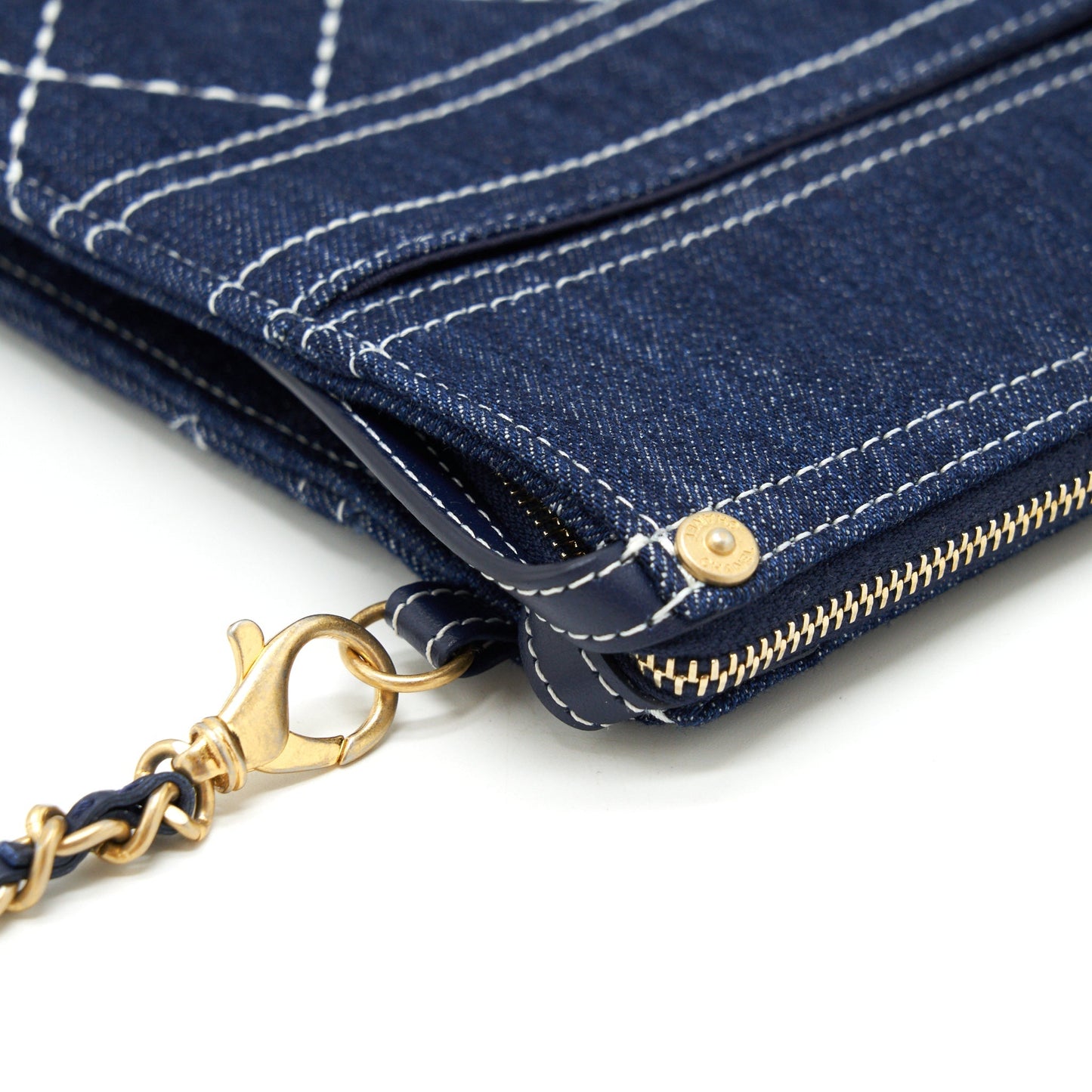 Chanel Danim Clutch With Pouch