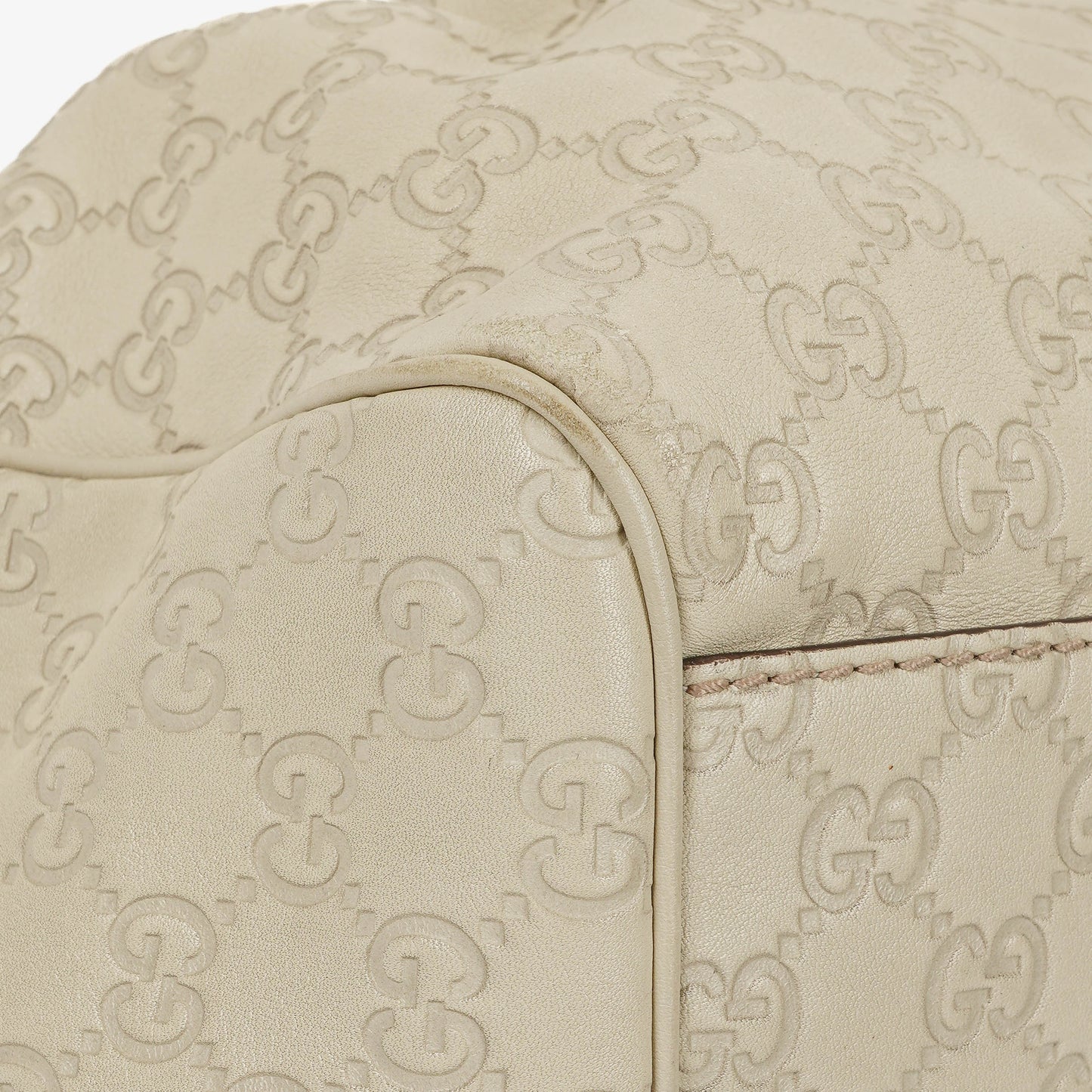 Gucci Guccissima Neutral Leather Sukey Hobo Bag