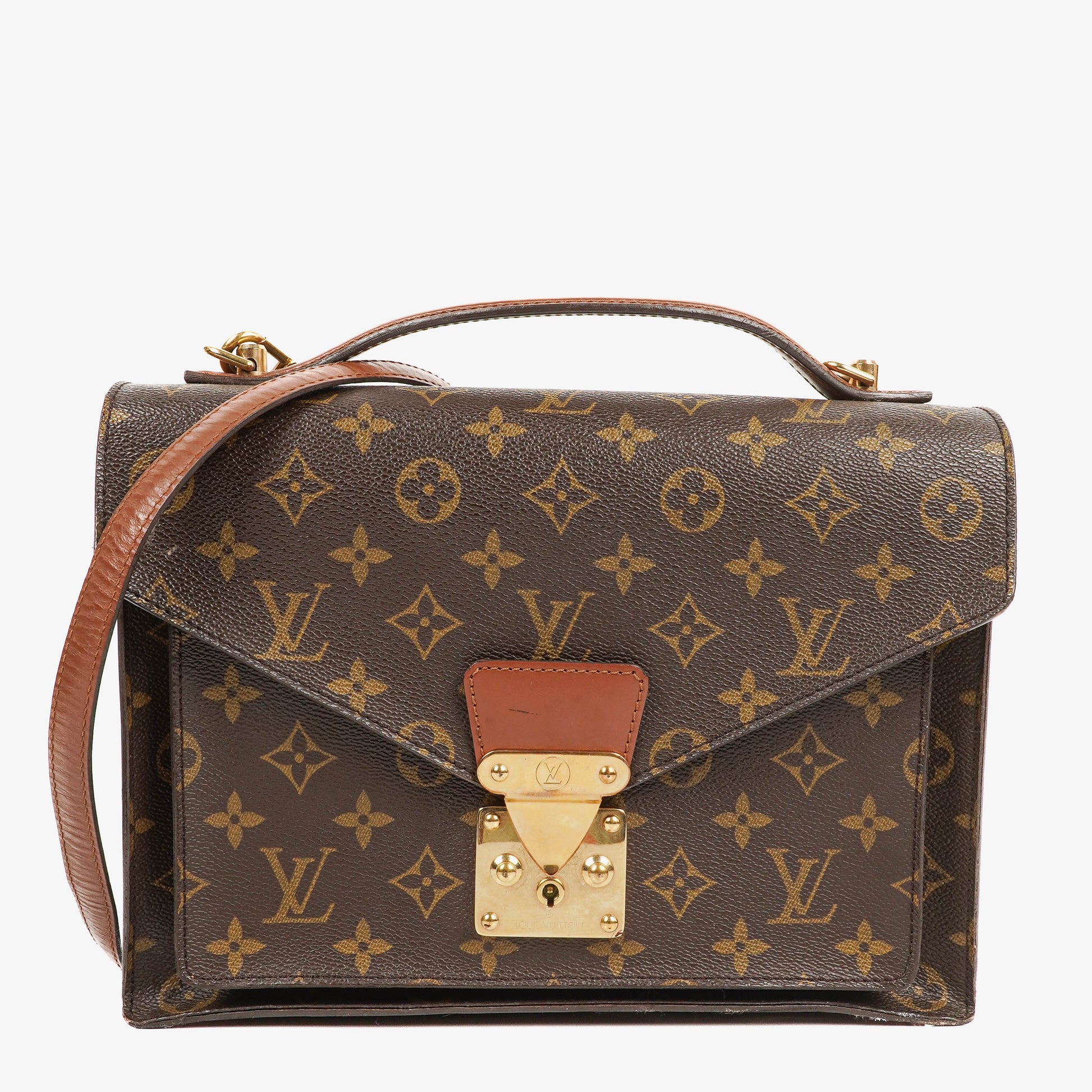 Louis Vuitton Monceau 28 Monogram Canvas Bag