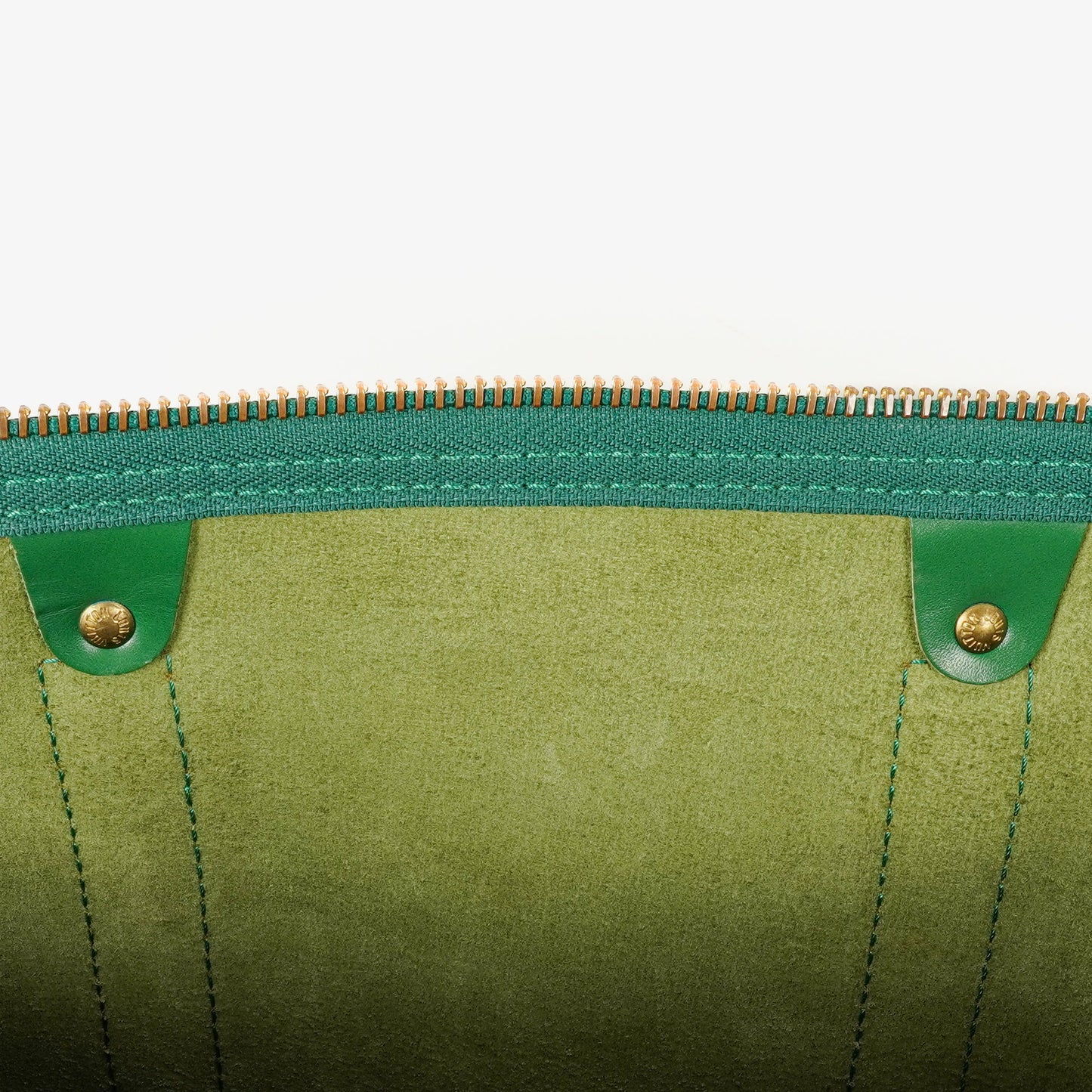 Louis Vuitton Keepall 55 Green EpI Leather Travel Bag