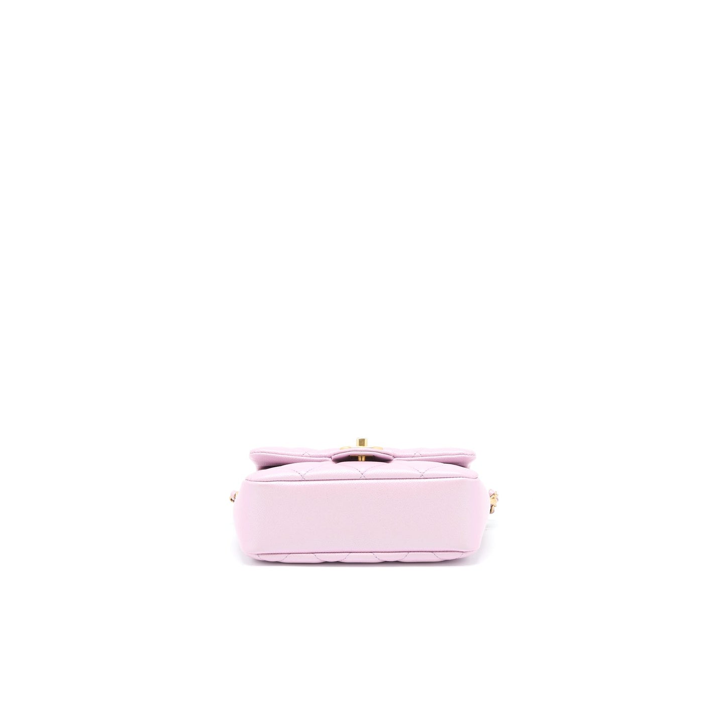 Chanel 21K My Perfect Mini Flap Bag Caviar Pink  (Microchip)