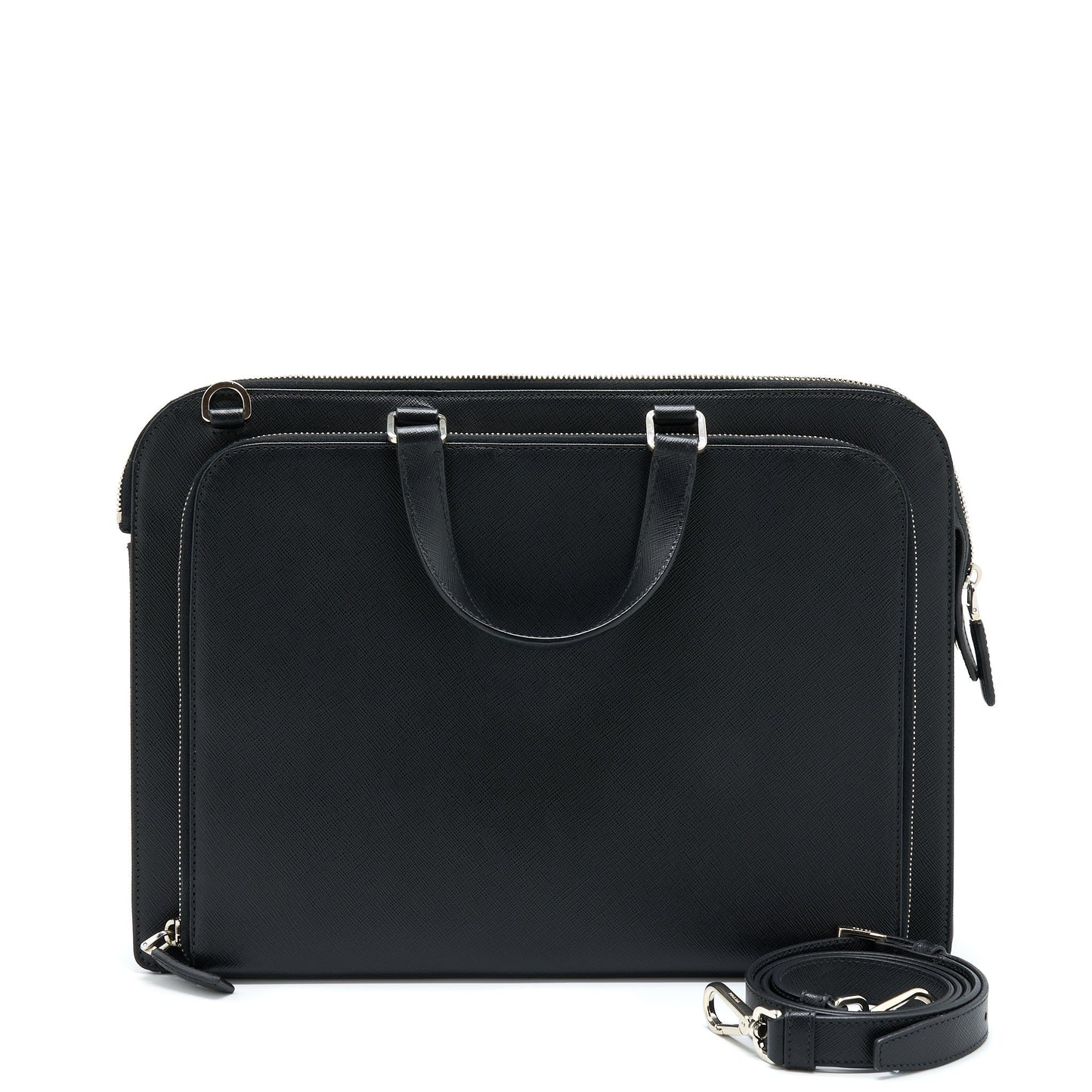 Prada Saffiano Briefcase Black