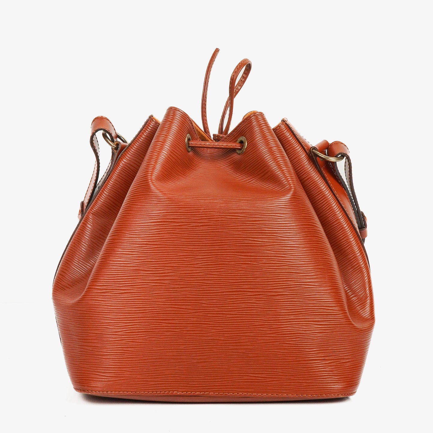 Louis Vuitton Petit Noe Brown EPI Leather Shoulder Bag