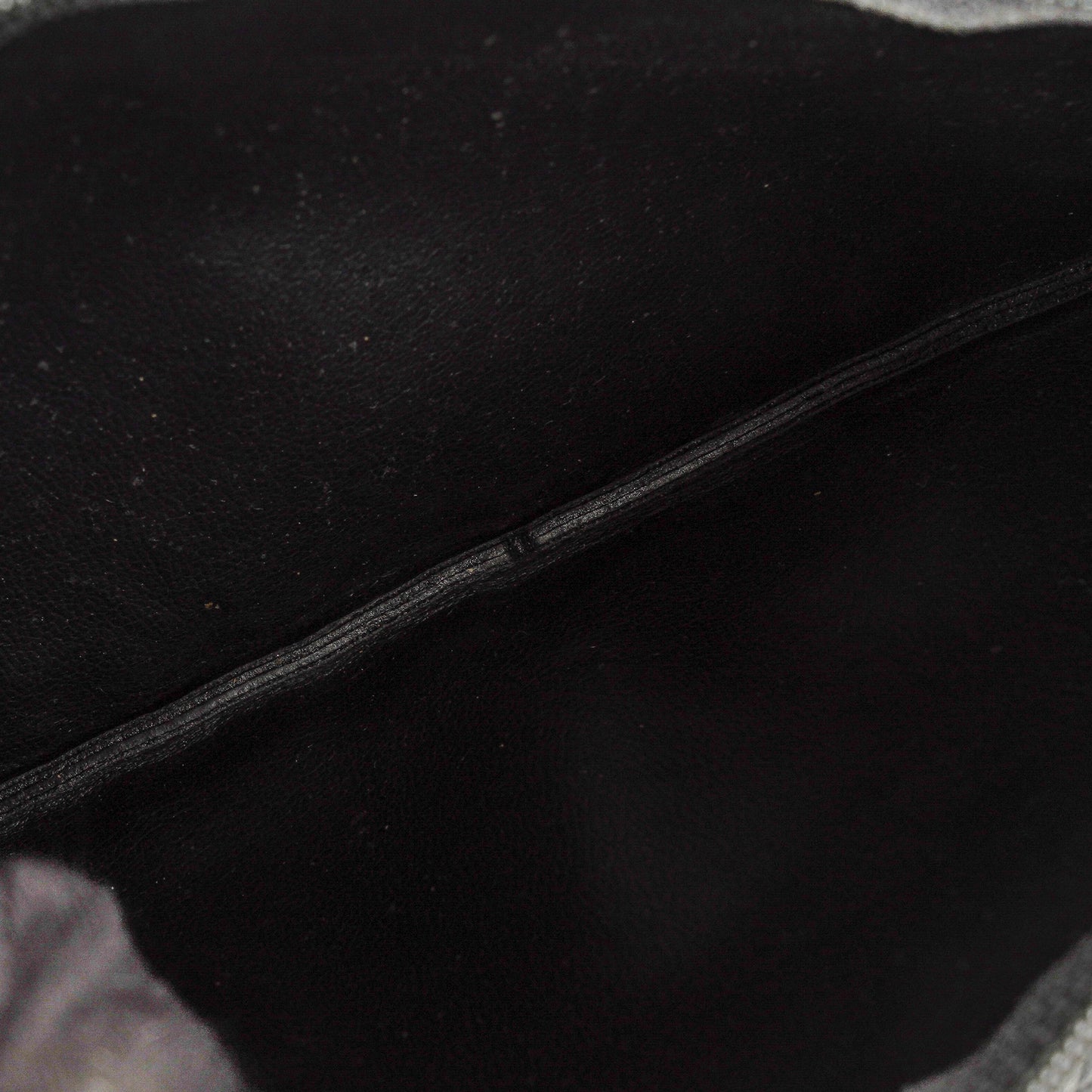 Chanel Black Quilted Leather Bucket Bag