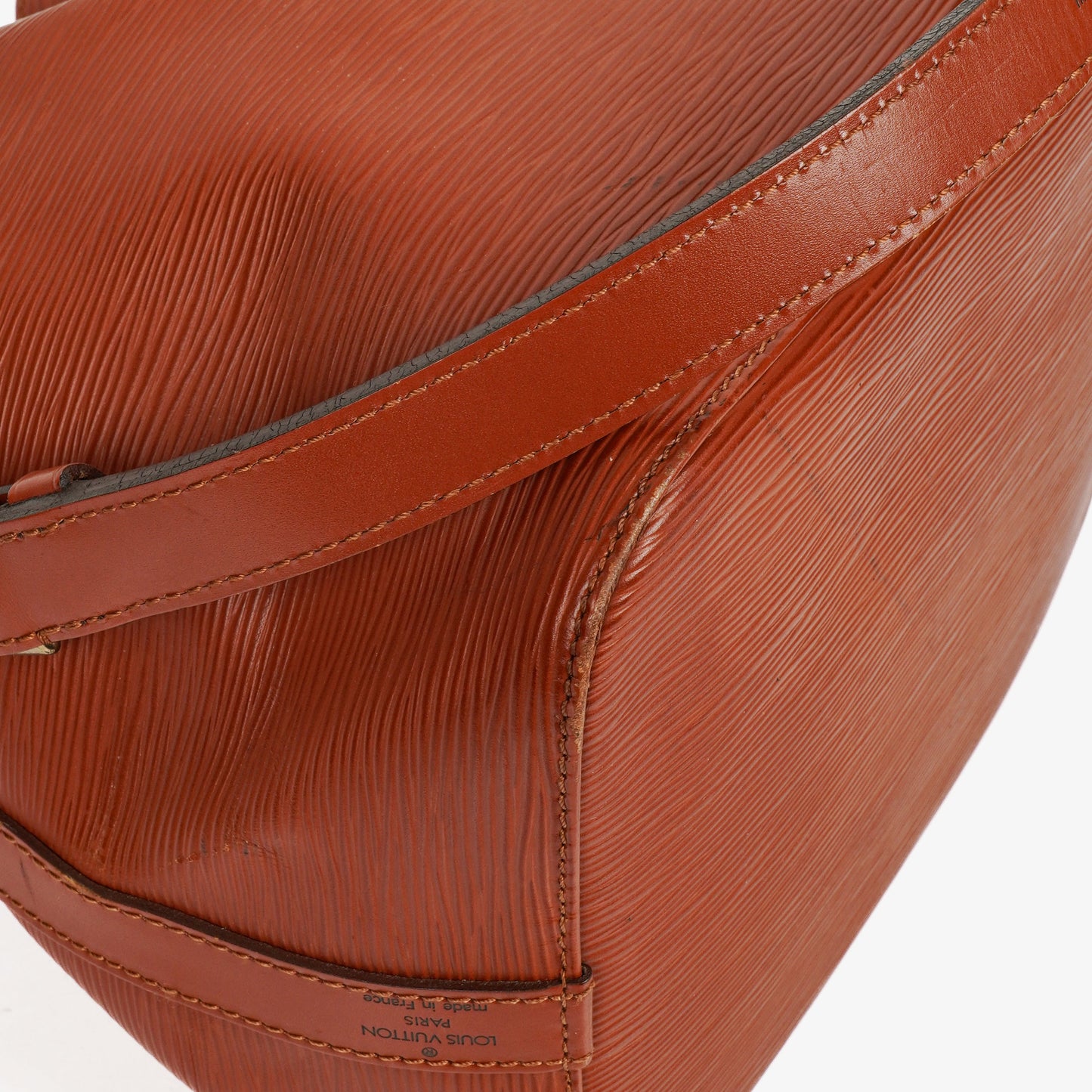 Louis Vuitton Petit Noe Brown EPI Leather Shoulder Bag