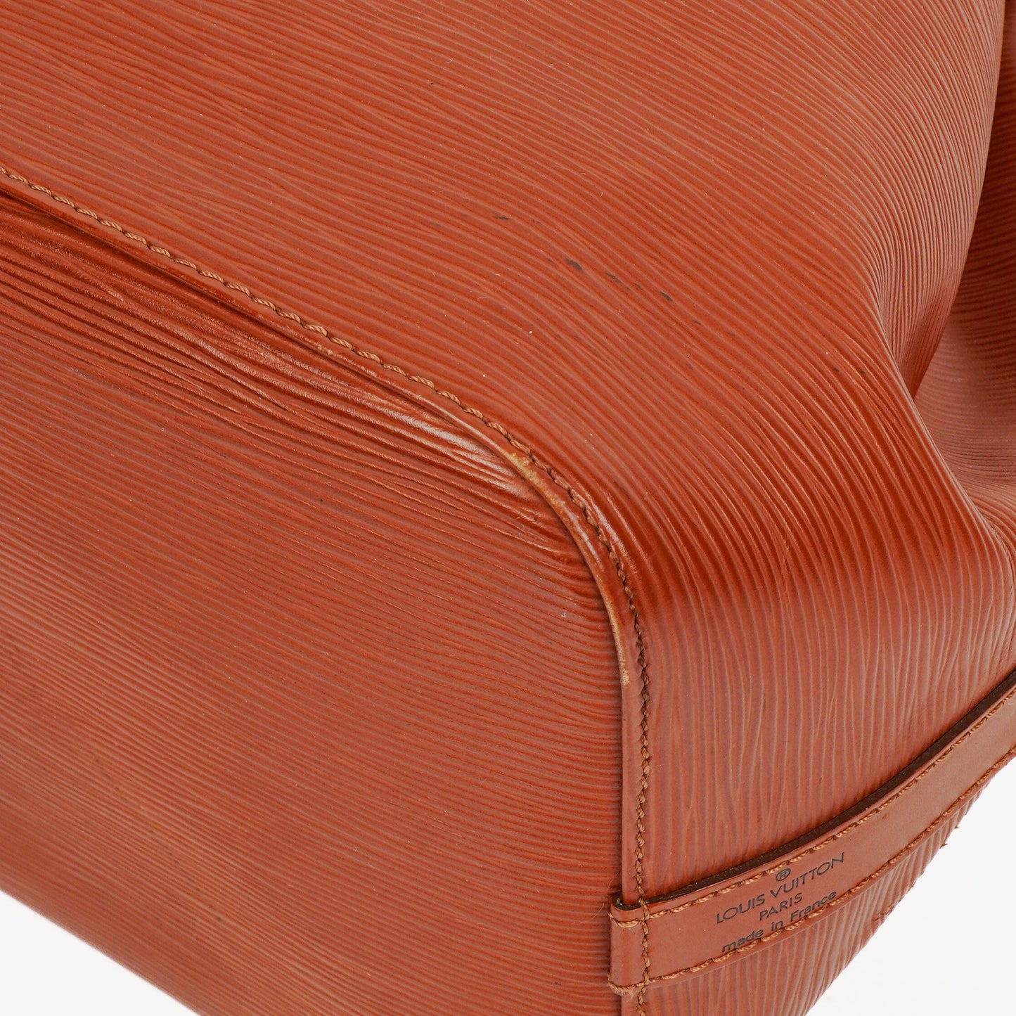 Louis Vuitton Petit Noe Brown EPI Leather Shoulder Bag