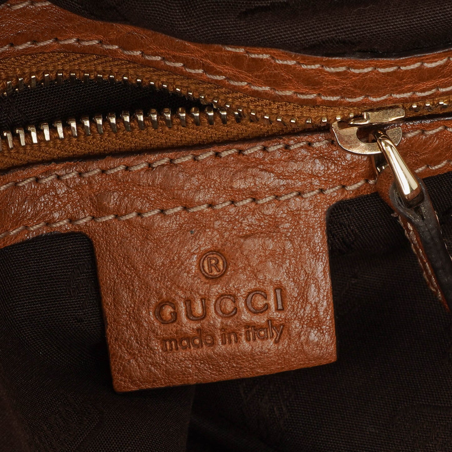 Gucci GG Canvas Charm Tote Bag