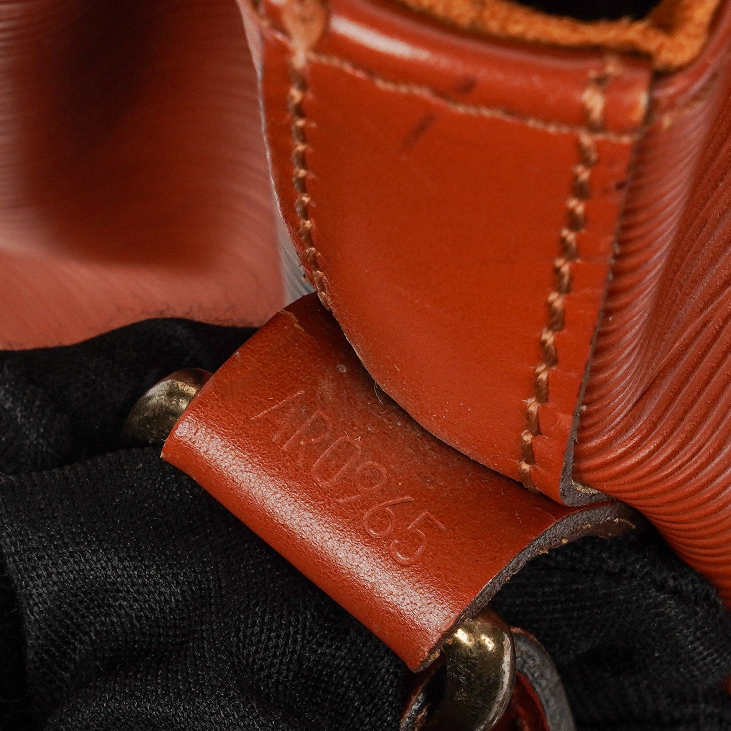 Louis Vuitton Petit Noe Brown EPI Leather Shoulder Bag