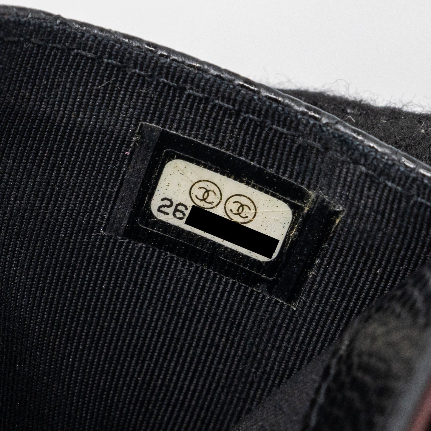 CHANEL CLASSIC FLAP CARD HOLDER CAVIAR BLACK