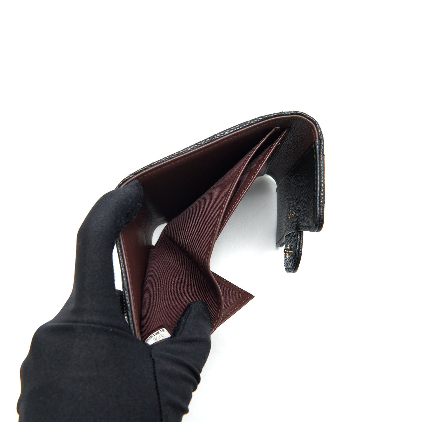 Chanel Small flap Wallet Caviar Black