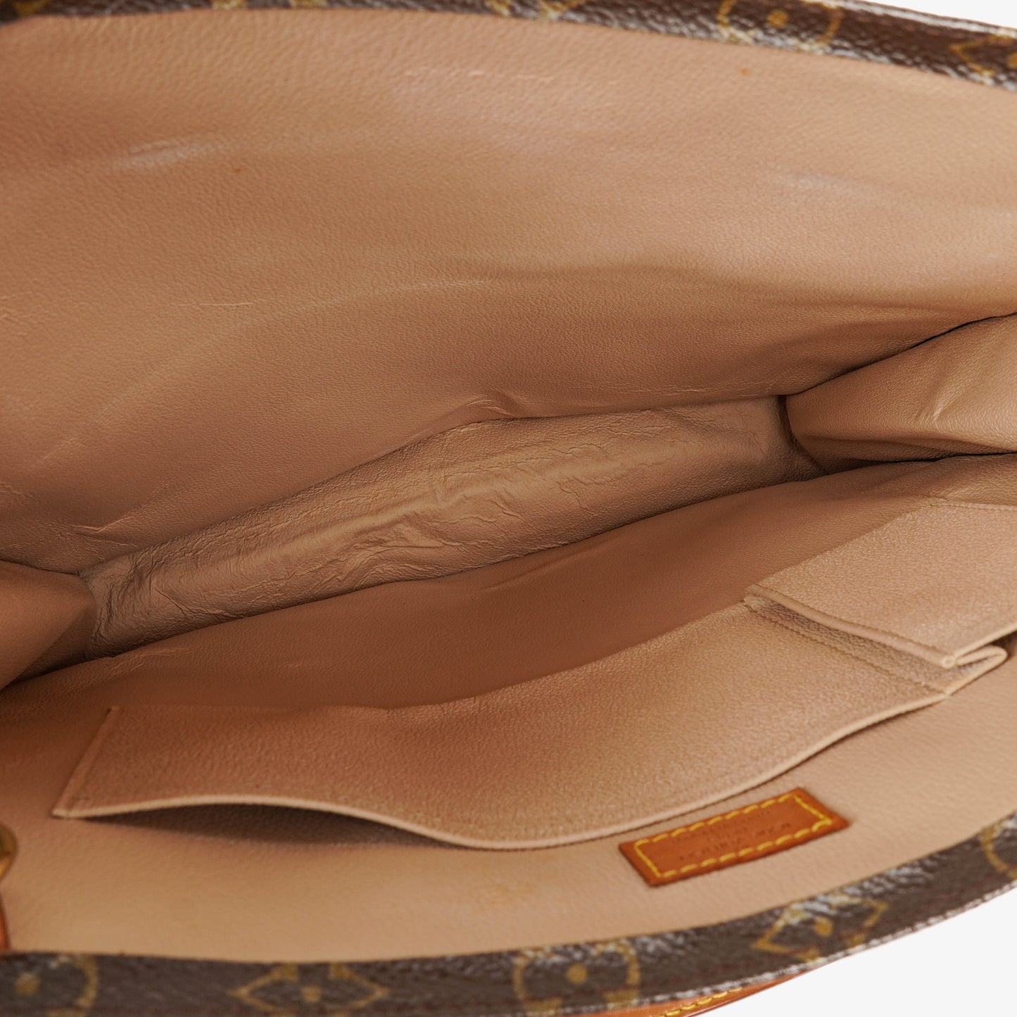 Louis Vuitton Sac Plat Monogram Canvas Bag