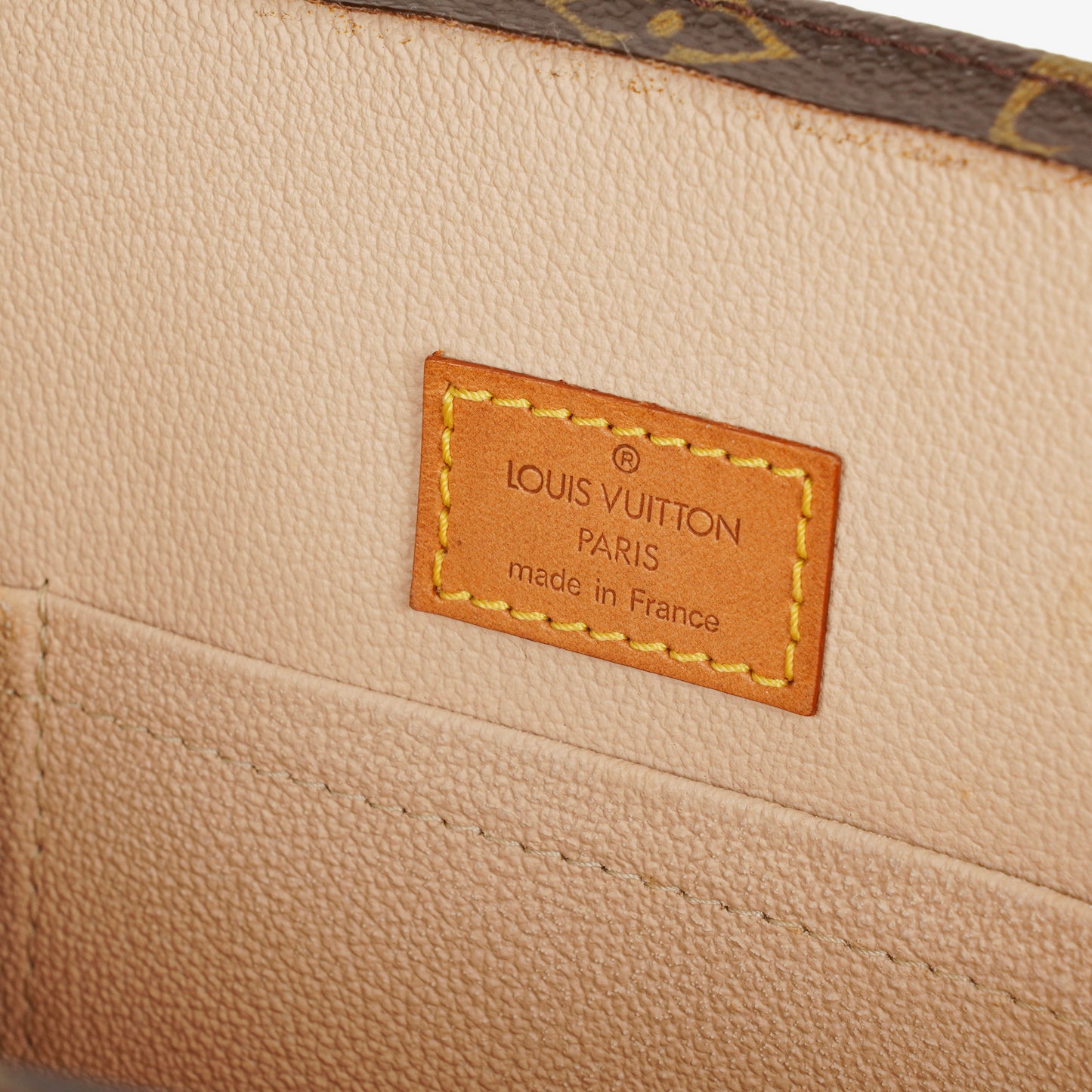 Louis Vuitton Sac Plat Monogram Canvas Bag