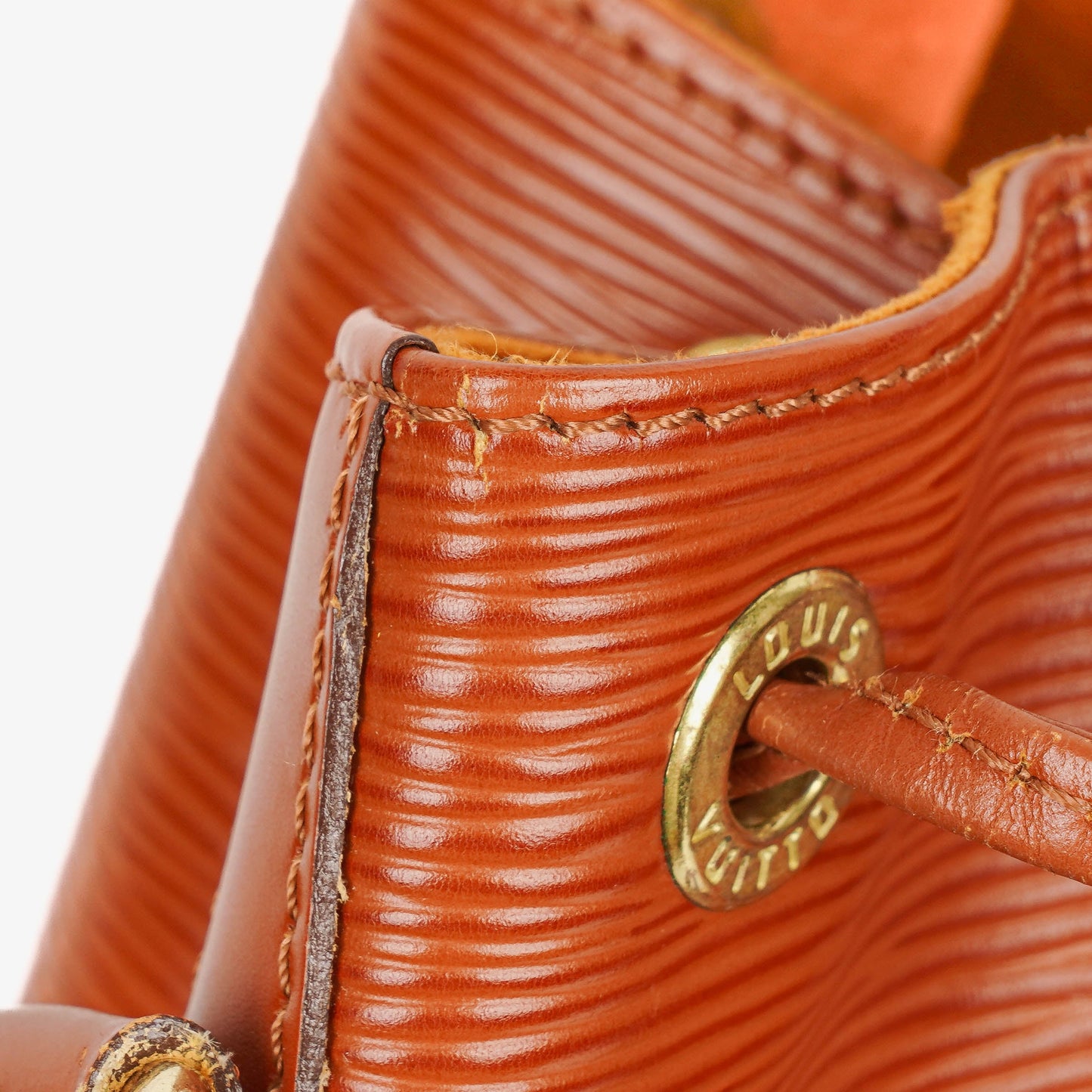 Louis Vuitton Noe Grande Brown EPI Leather Shoulder Bag