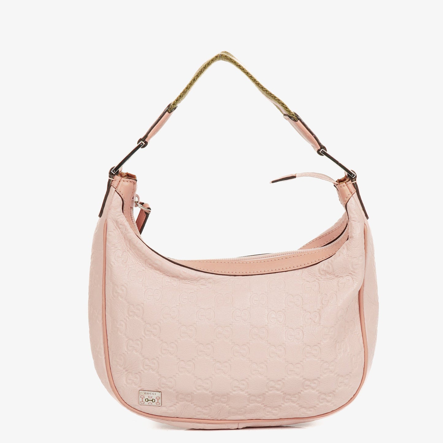 Gucci Guccissima Pink Charmy Hobo Bag