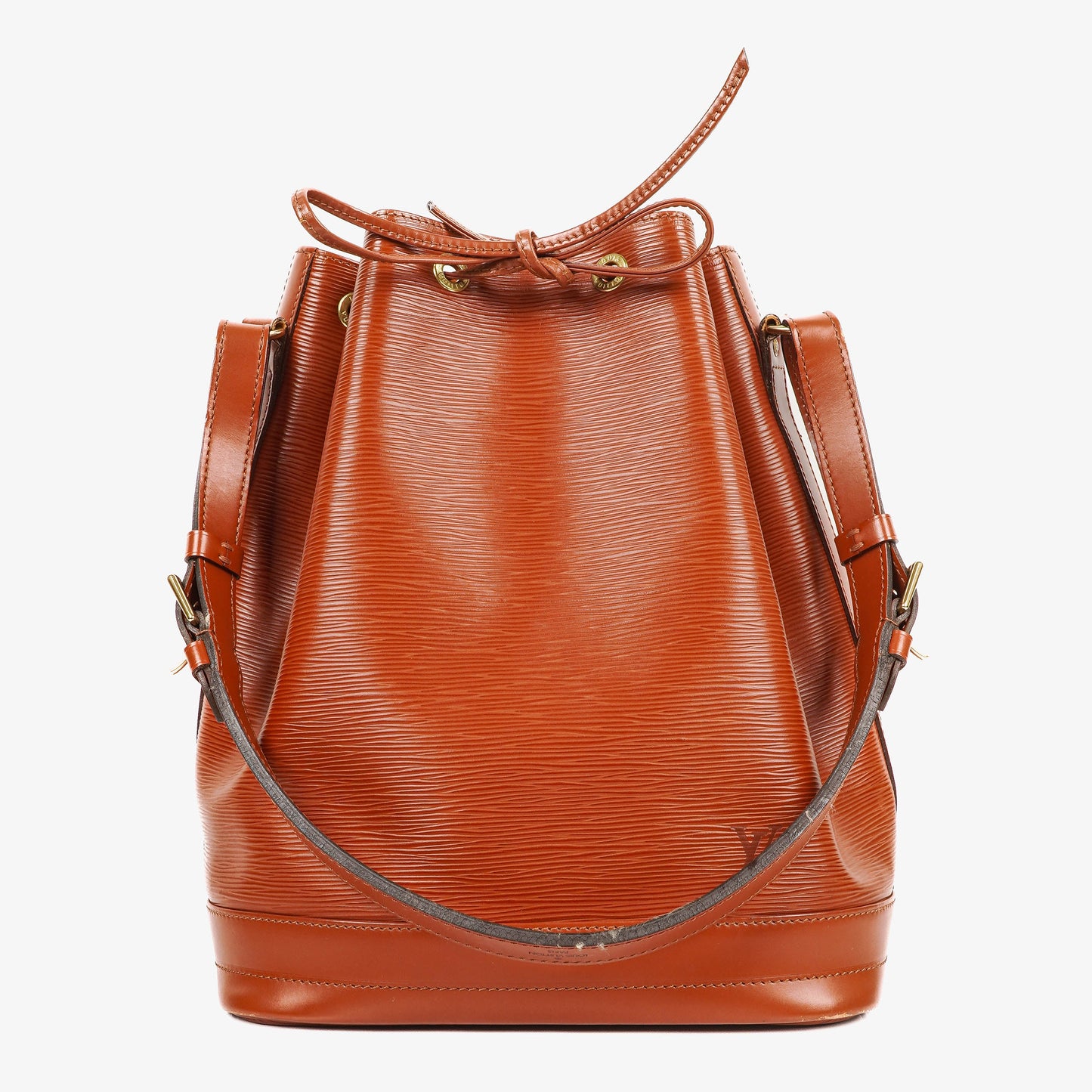 Louis Vuitton Noe Grande Brown EPI Leather Shoulder Bag