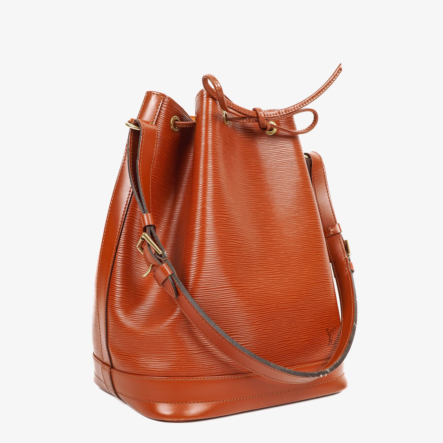 Louis Vuitton Noe Grande Brown EPI Leather Shoulder Bag