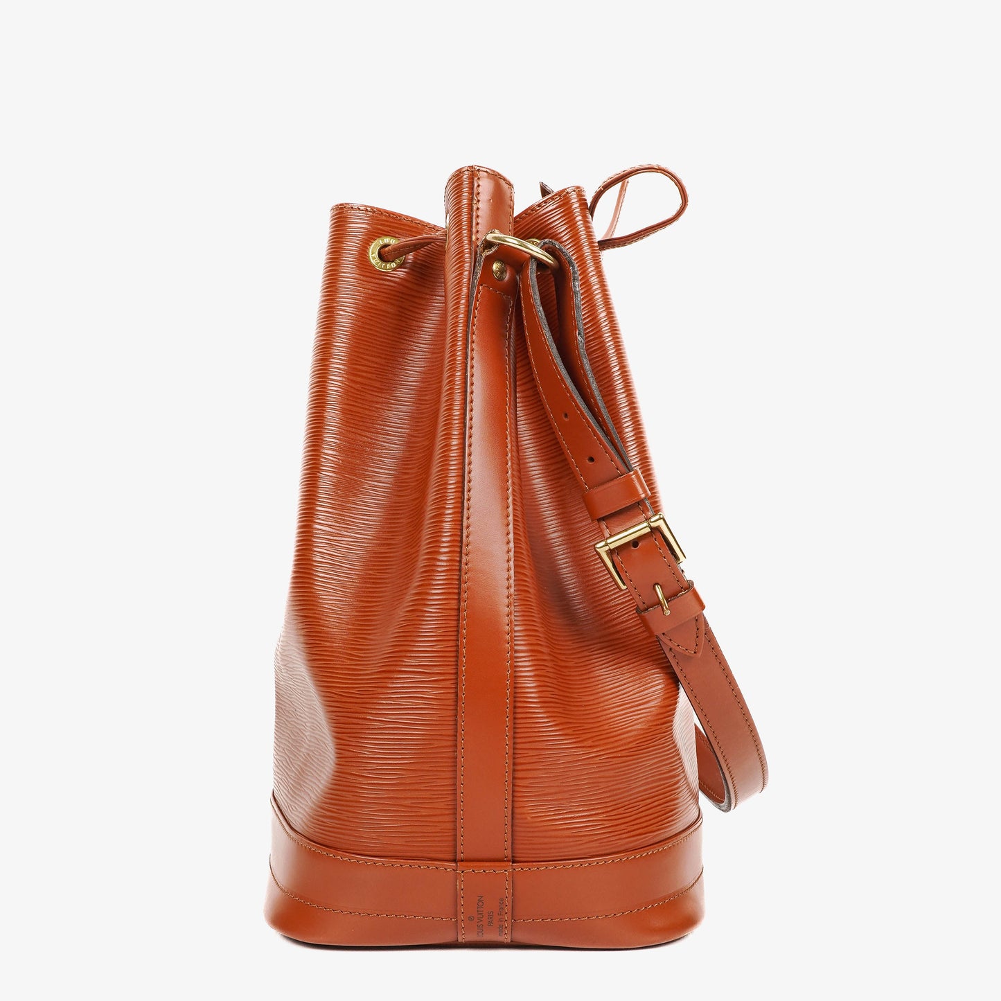 Louis Vuitton Noe Grande Brown EPI Leather Shoulder Bag