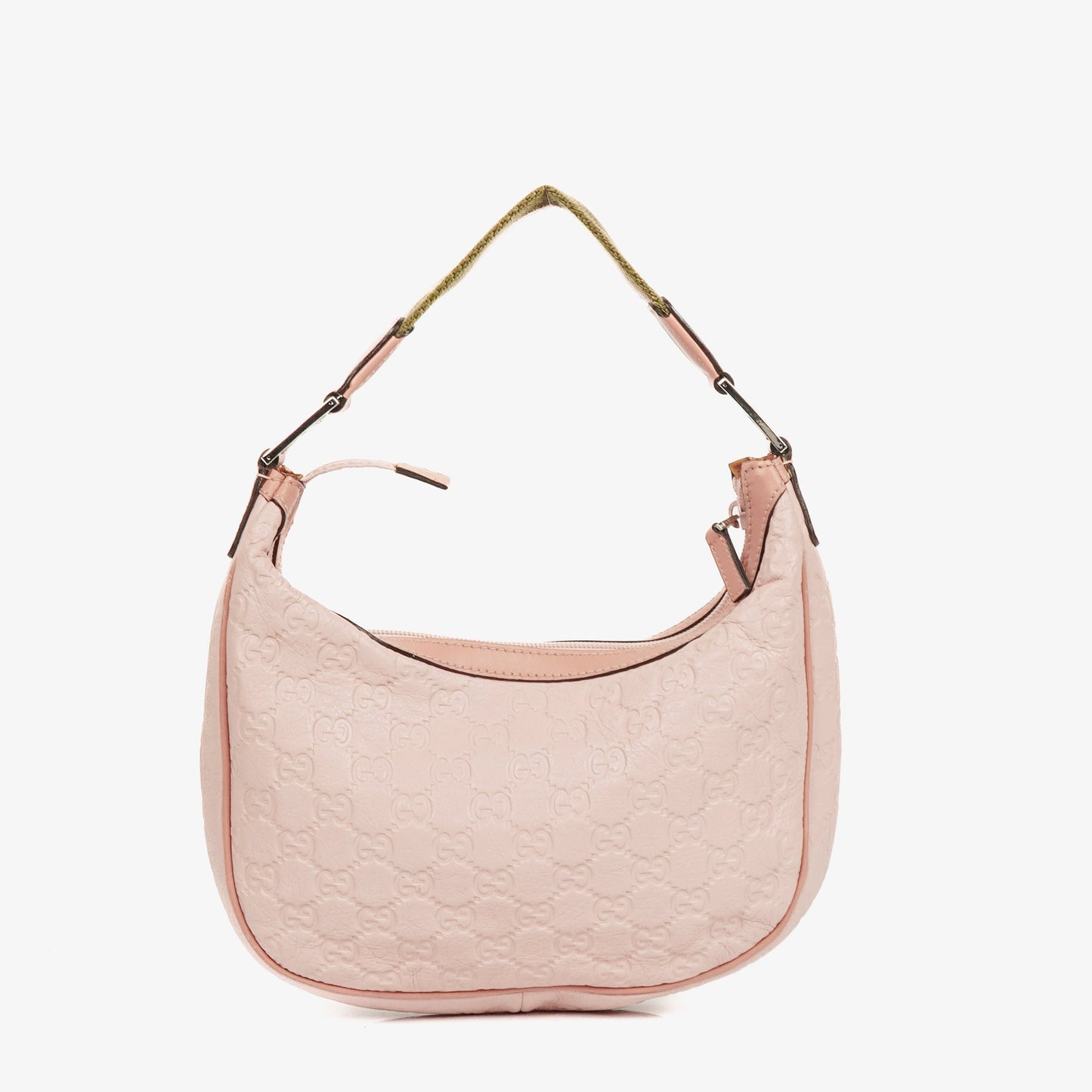 Gucci Guccissima Pink Charmy Hobo Bag