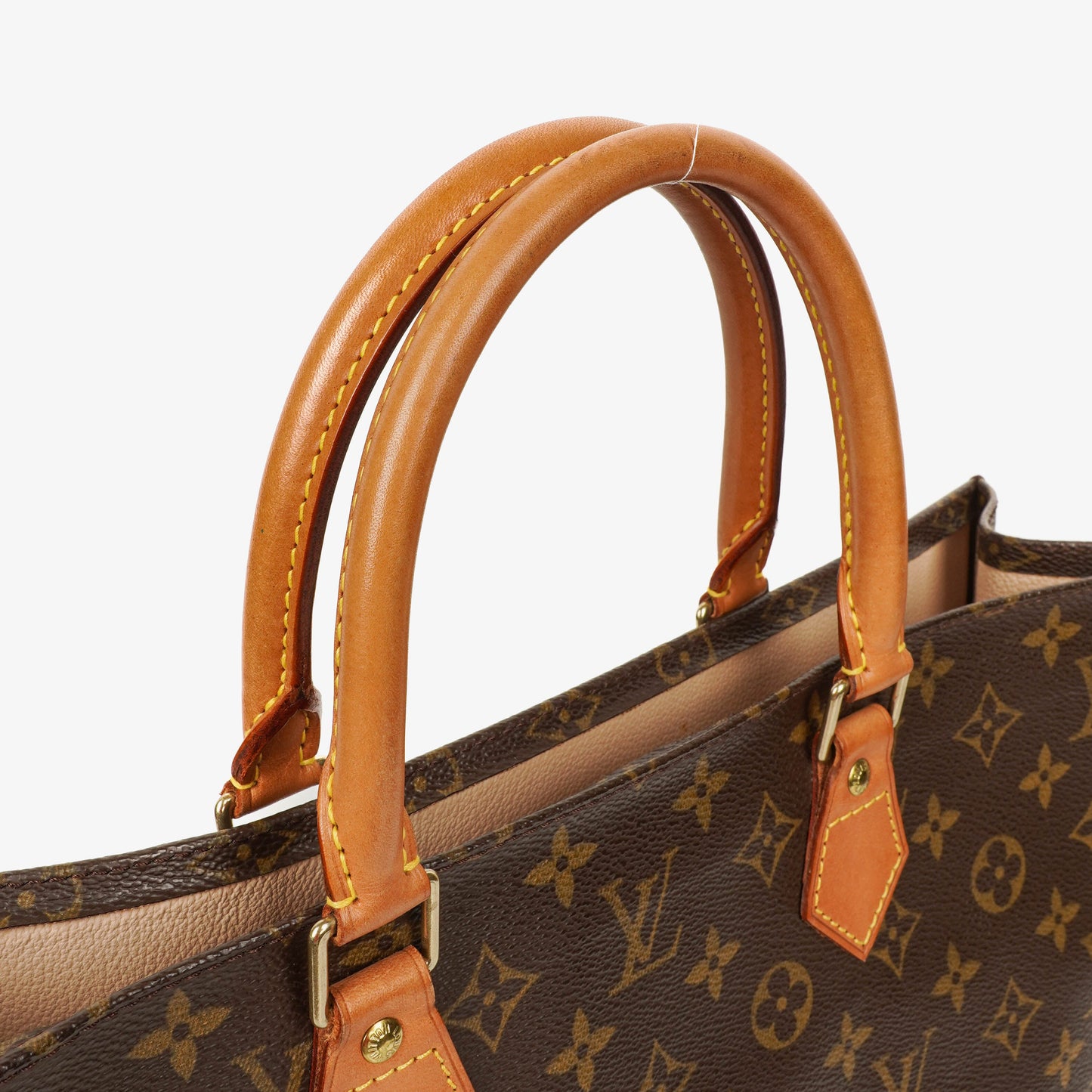 Louis Vuitton Sac Plat Monogram Canvas Bag