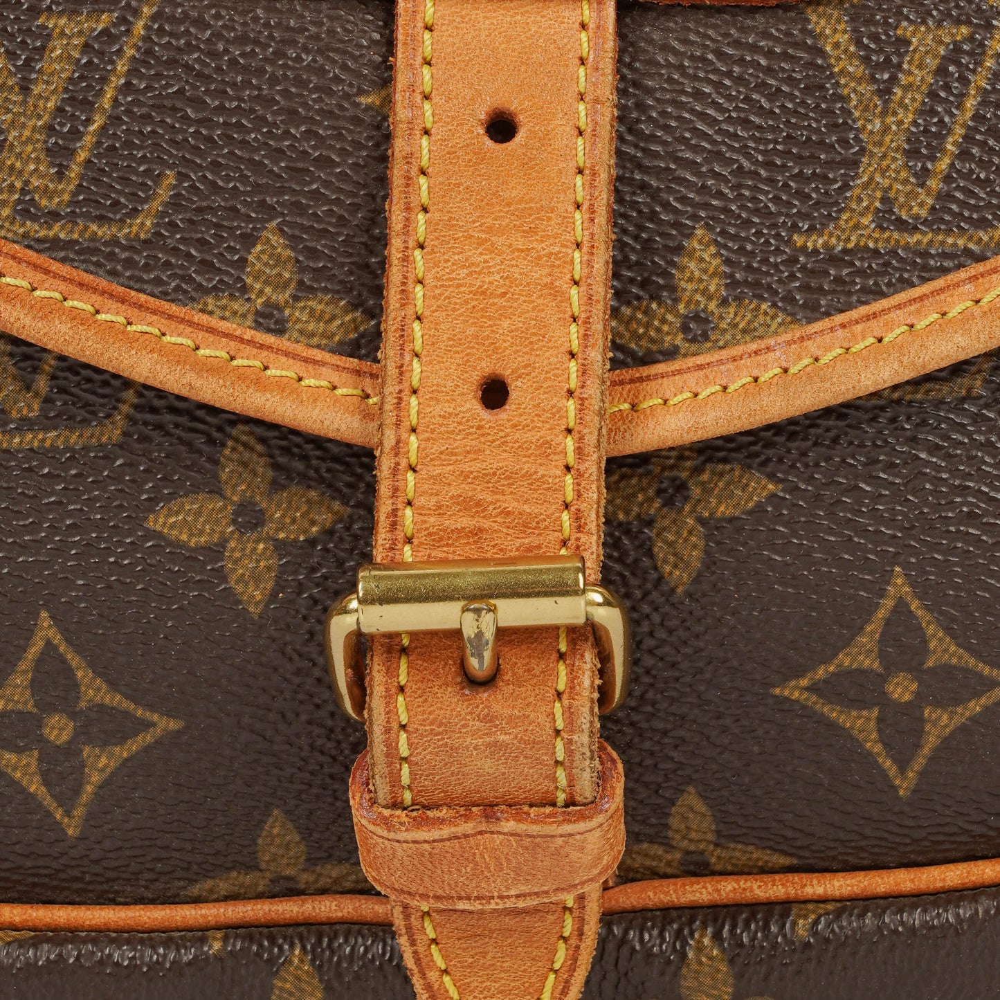 Louis Vuitton Saumur Monogram Canvas Shouder Bag