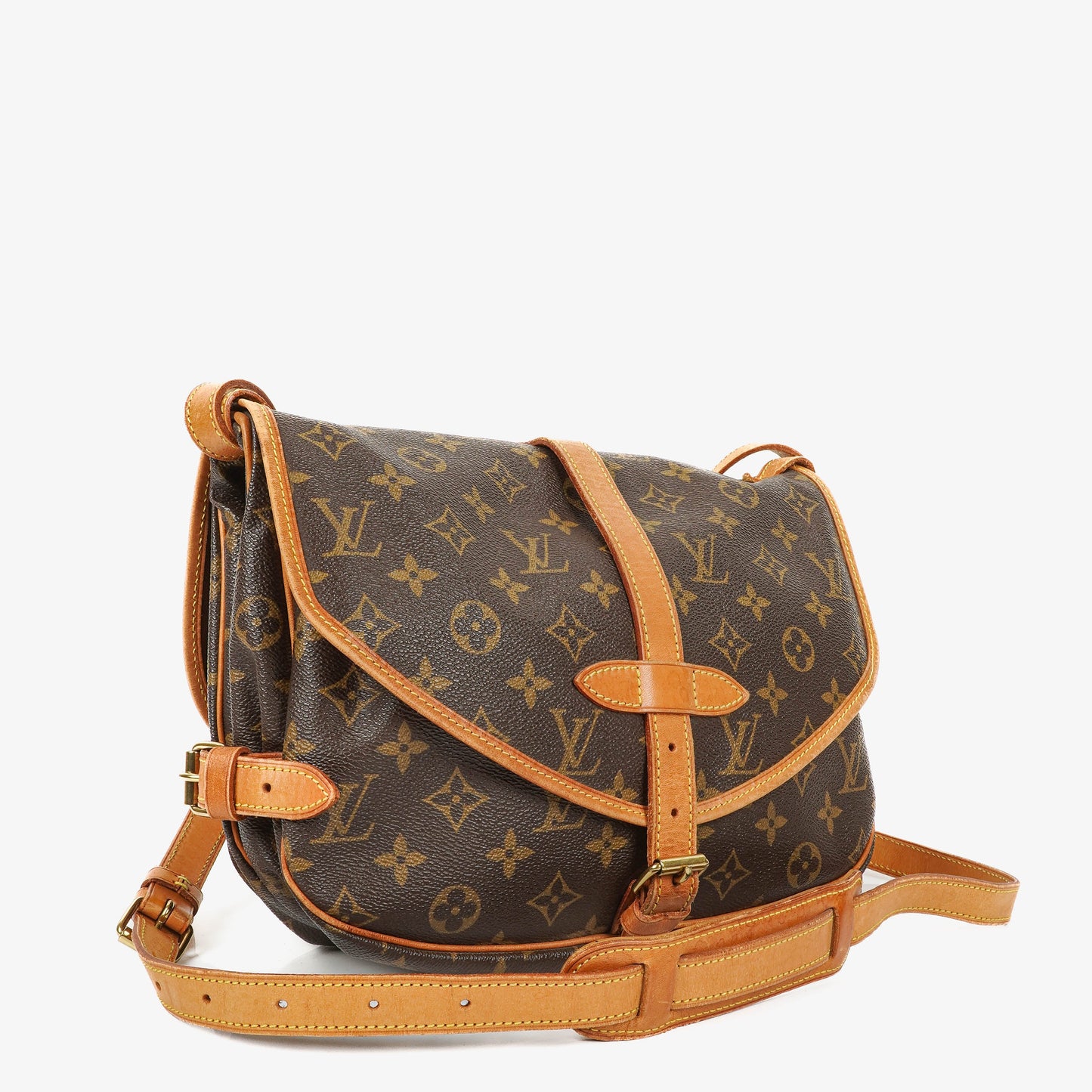 Louis Vuitton Saumur Monogram Canvas Shouder Bag