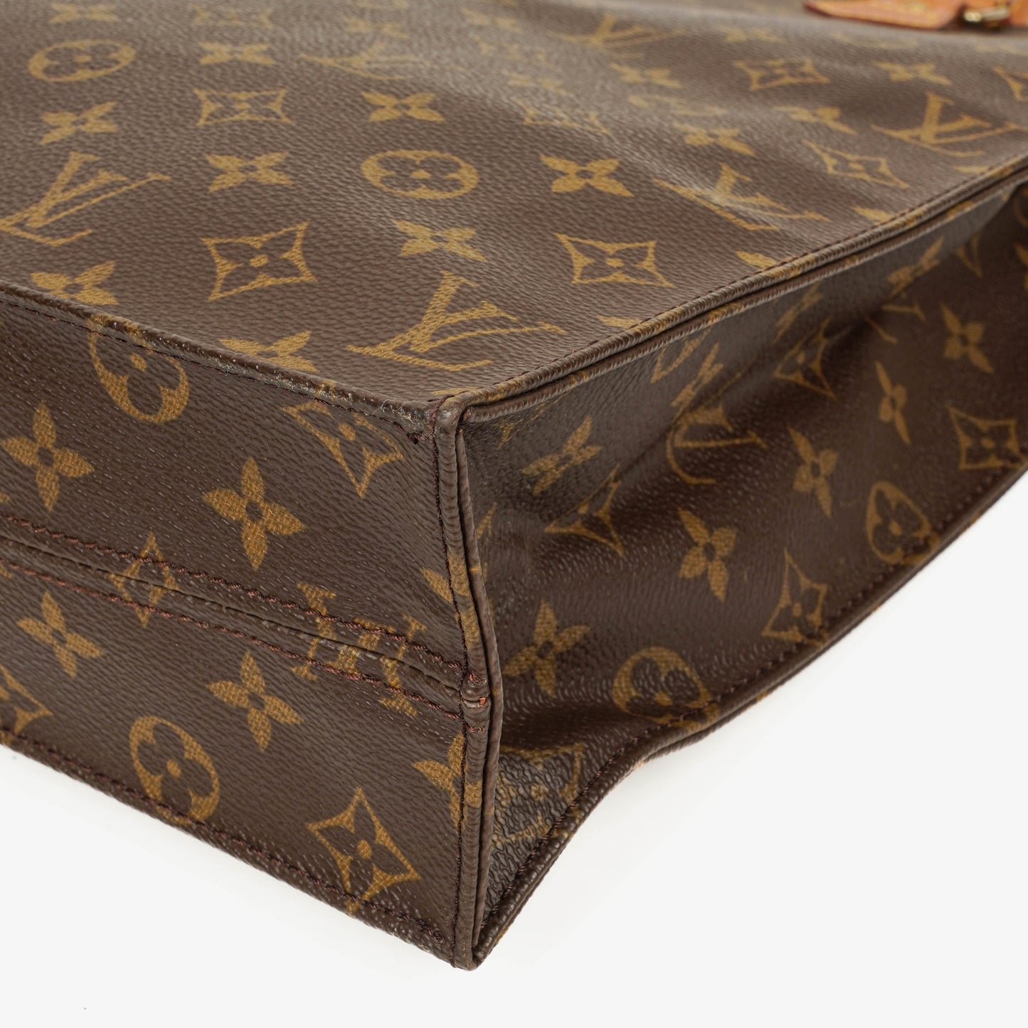 Louis Vuitton Sac Plat Monogram Canvas Bag