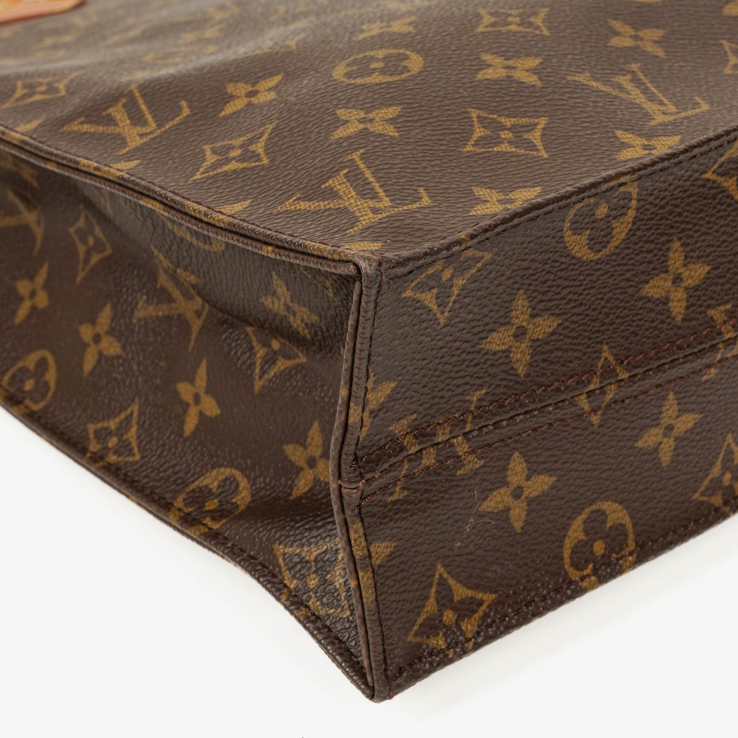 Louis Vuitton Sac Plat Monogram Canvas Bag