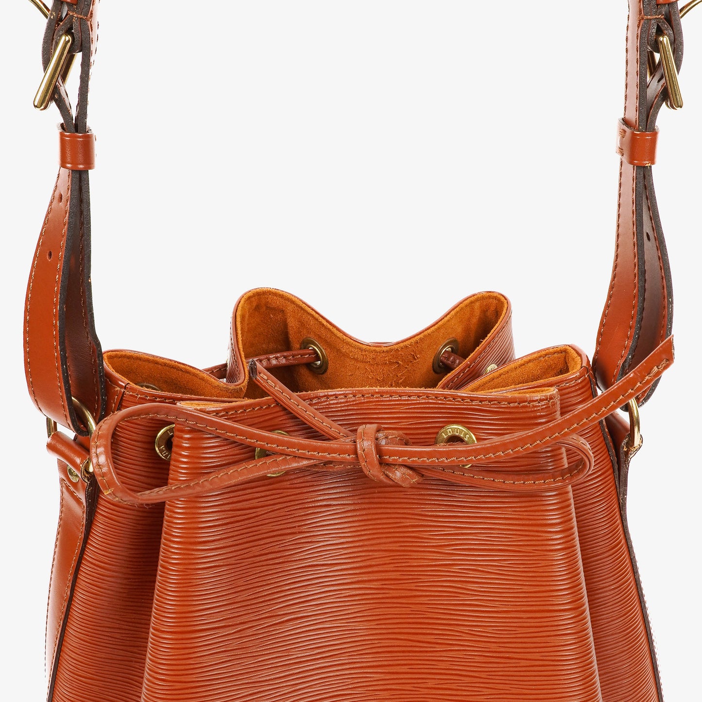 Louis Vuitton Noe Grande Brown EPI Leather Shoulder Bag