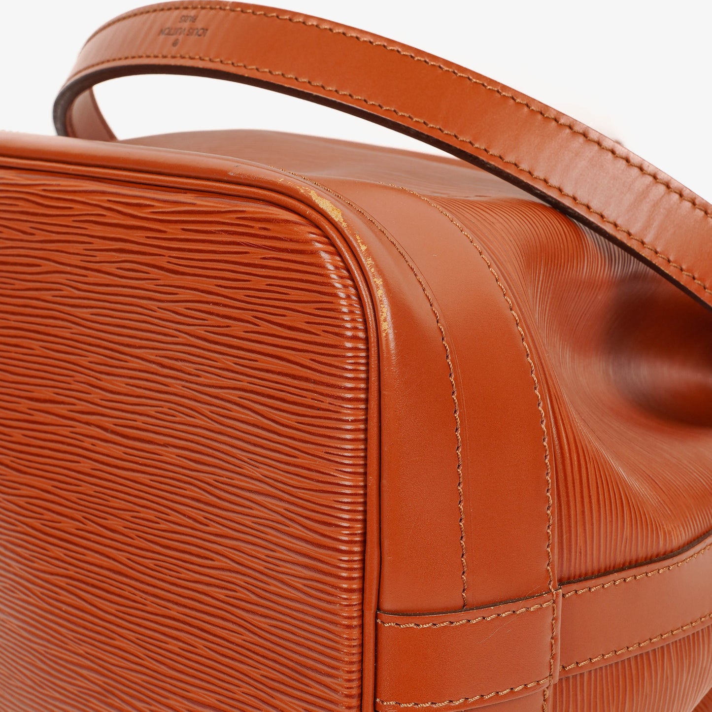 Louis Vuitton Noe Grande Brown EPI Leather Shoulder Bag