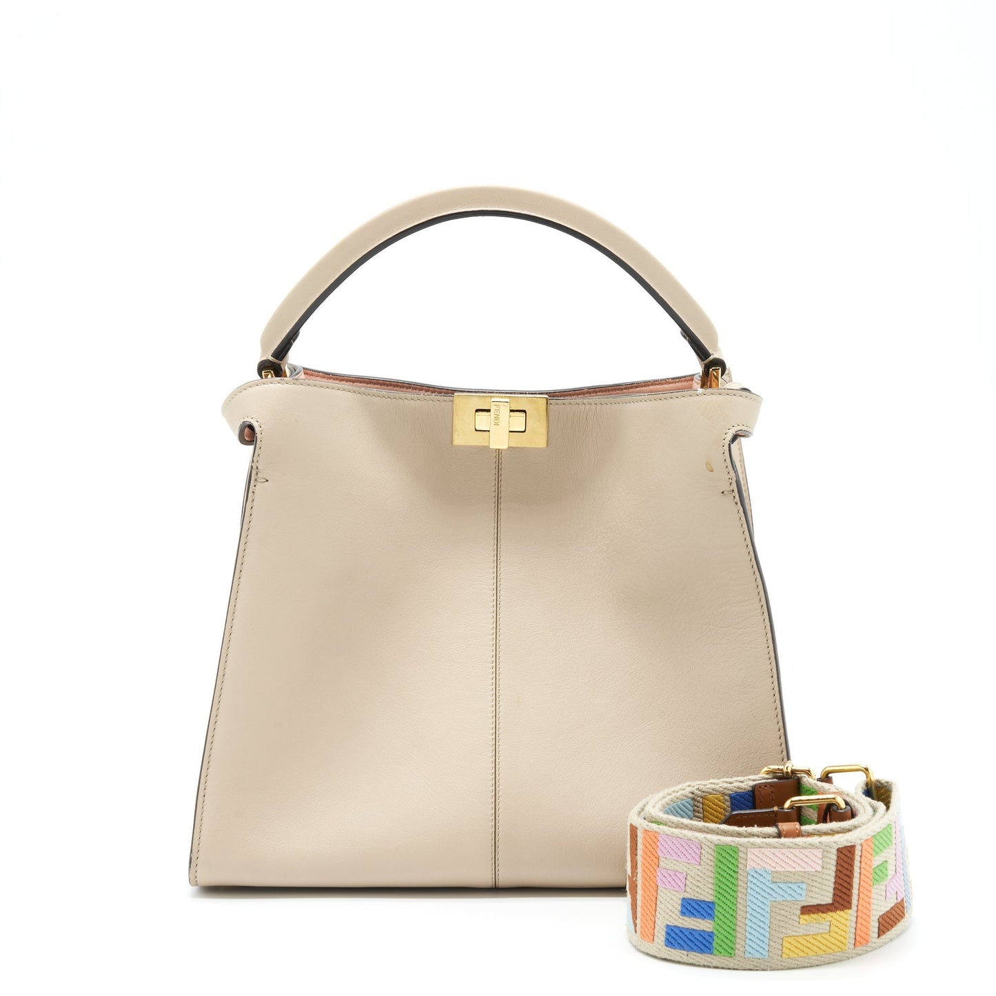 Fendi Peekaboo Iconic Essentially Beige