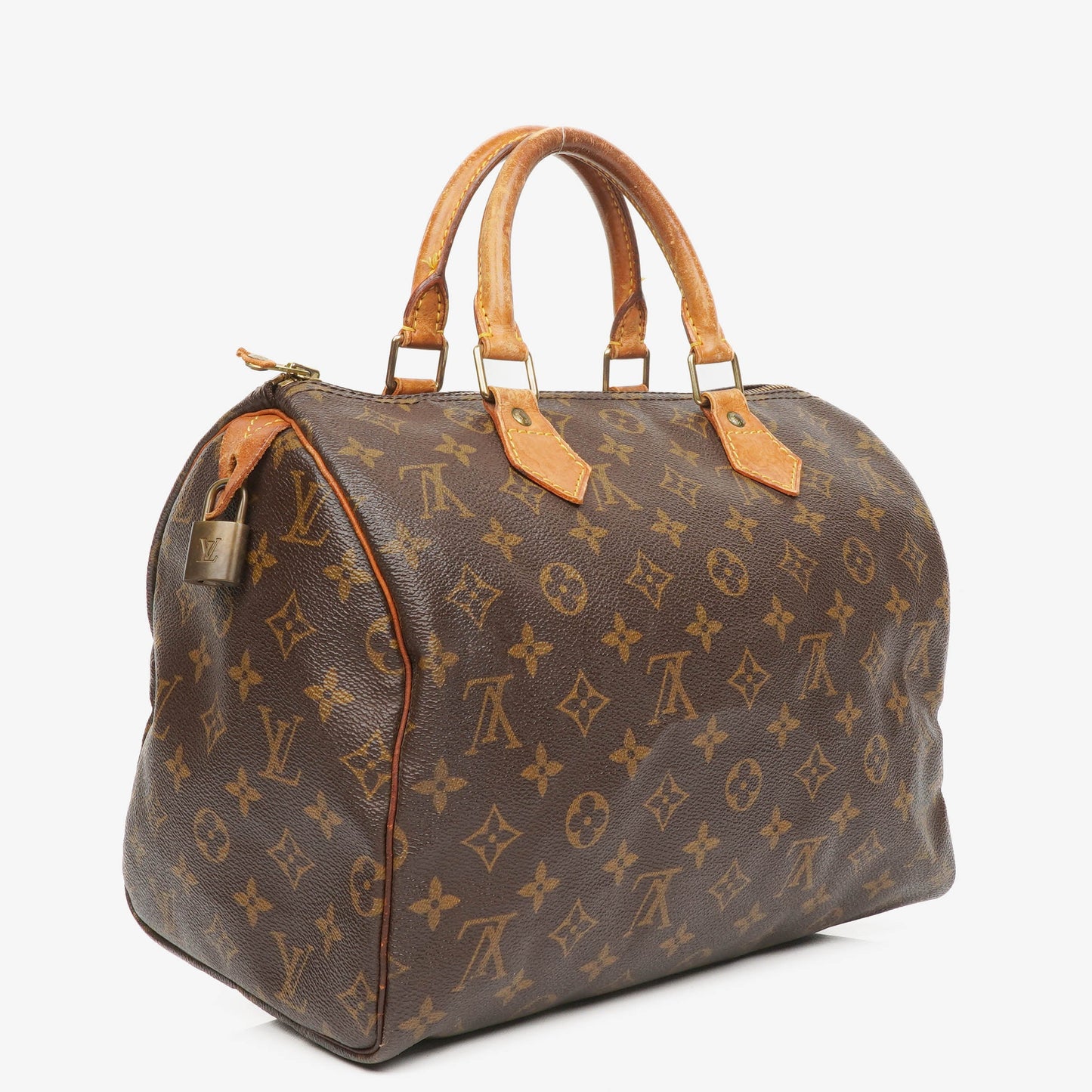 Louis Vuitton  30 Monogram Canvas Handbag