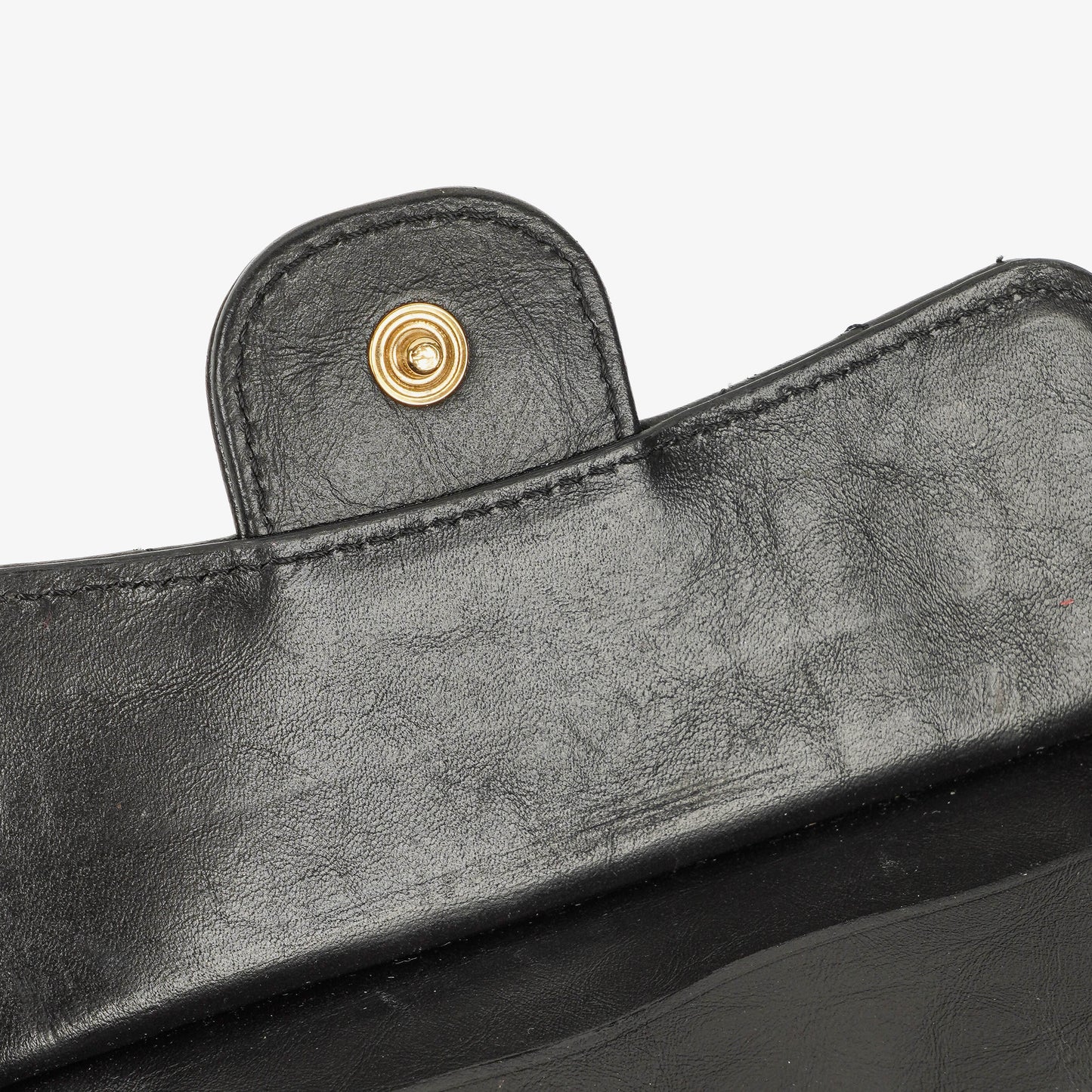 Chanel Black Quilted Leather Coin Purse