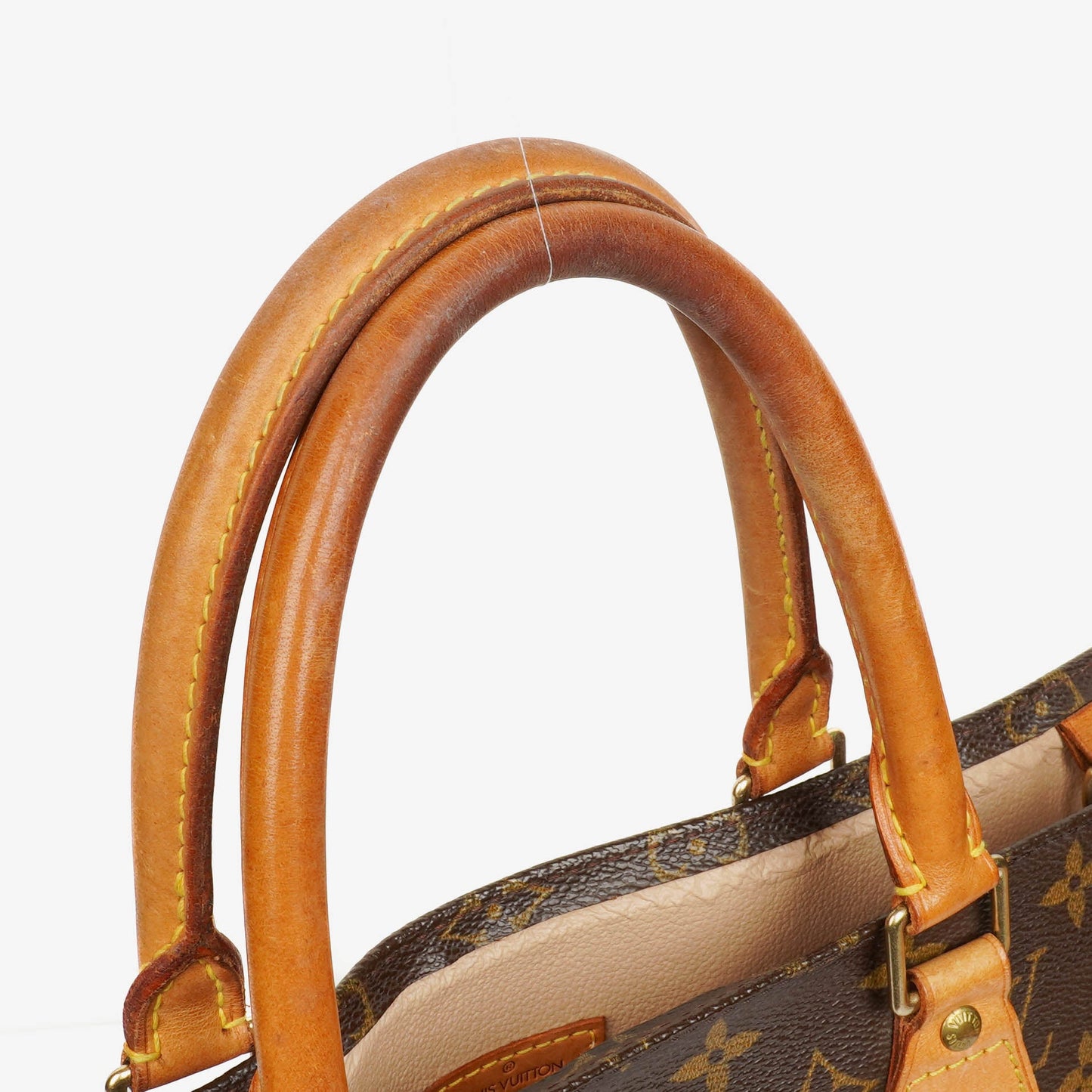 Louis Vuitton Sac Plat Monogram Canvas Bag