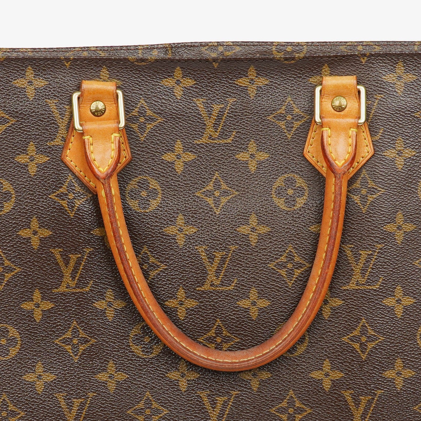 Louis Vuitton Sac Plat Monogram Canvas Bag