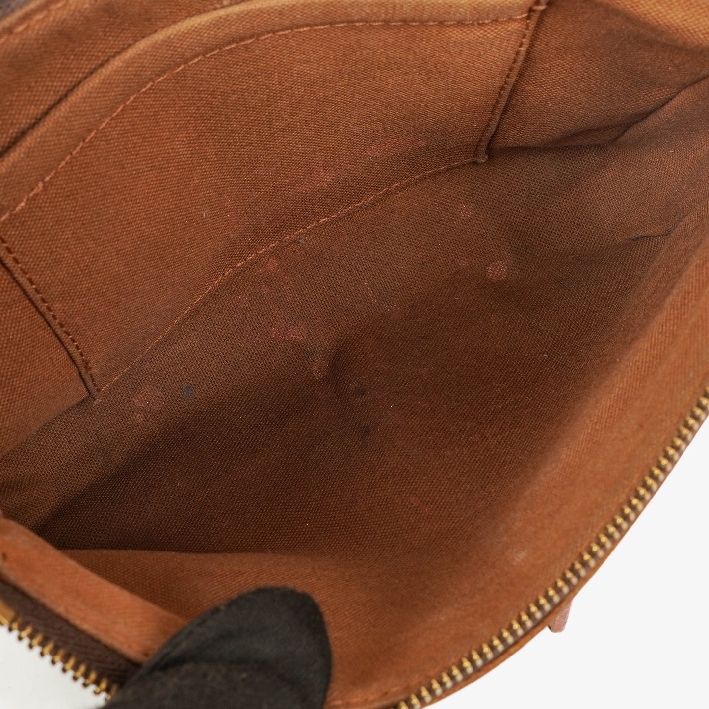 Louis Vuitton Monogram Coated Canvas Riveting Limited Edition Pochette Accessories Clutch Bag