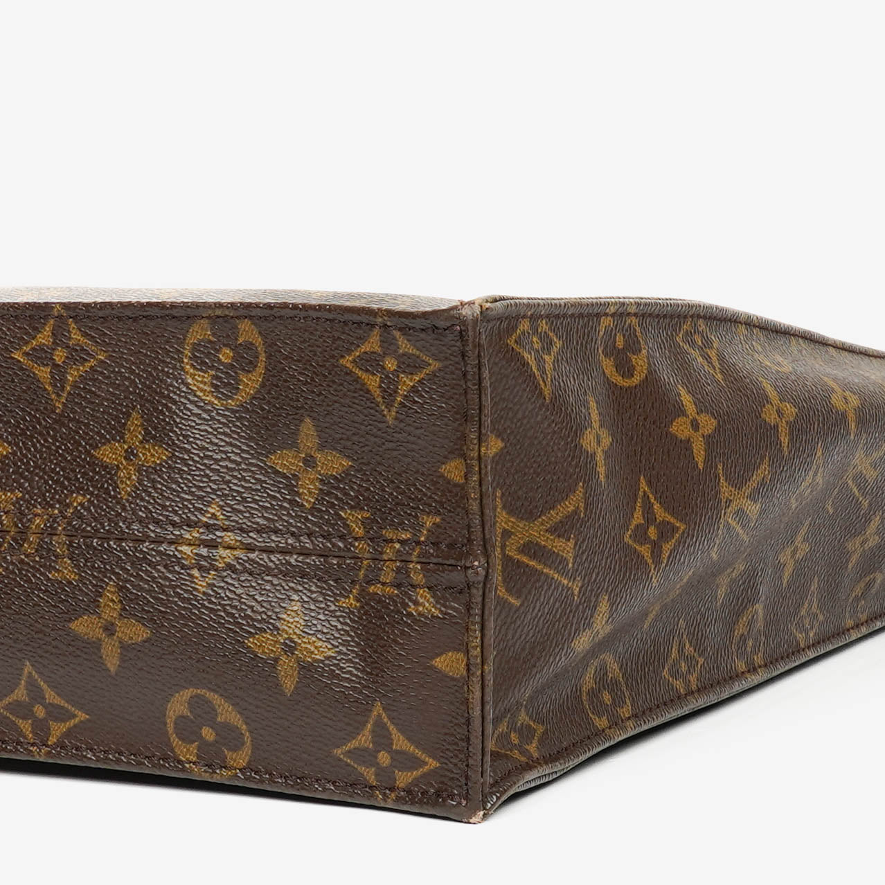 Louis Vuitton Sac Plat Monogram Canvas Bag