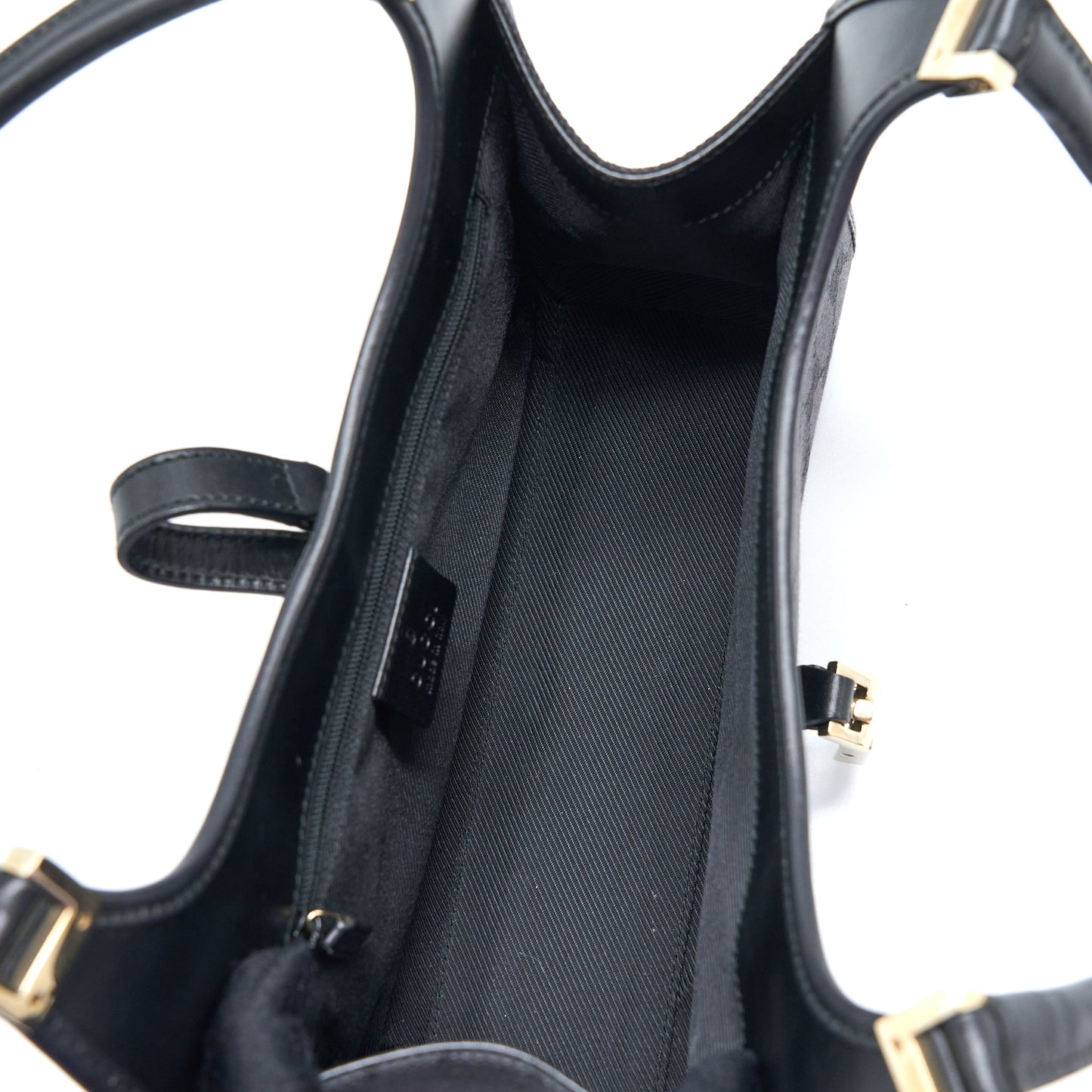 Gucci   Jackie Bag GG Printed Canvas Black