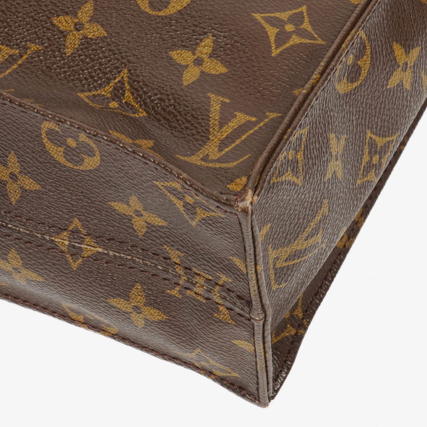 Louis Vuitton Sac Plat Monogram Canvas Bag