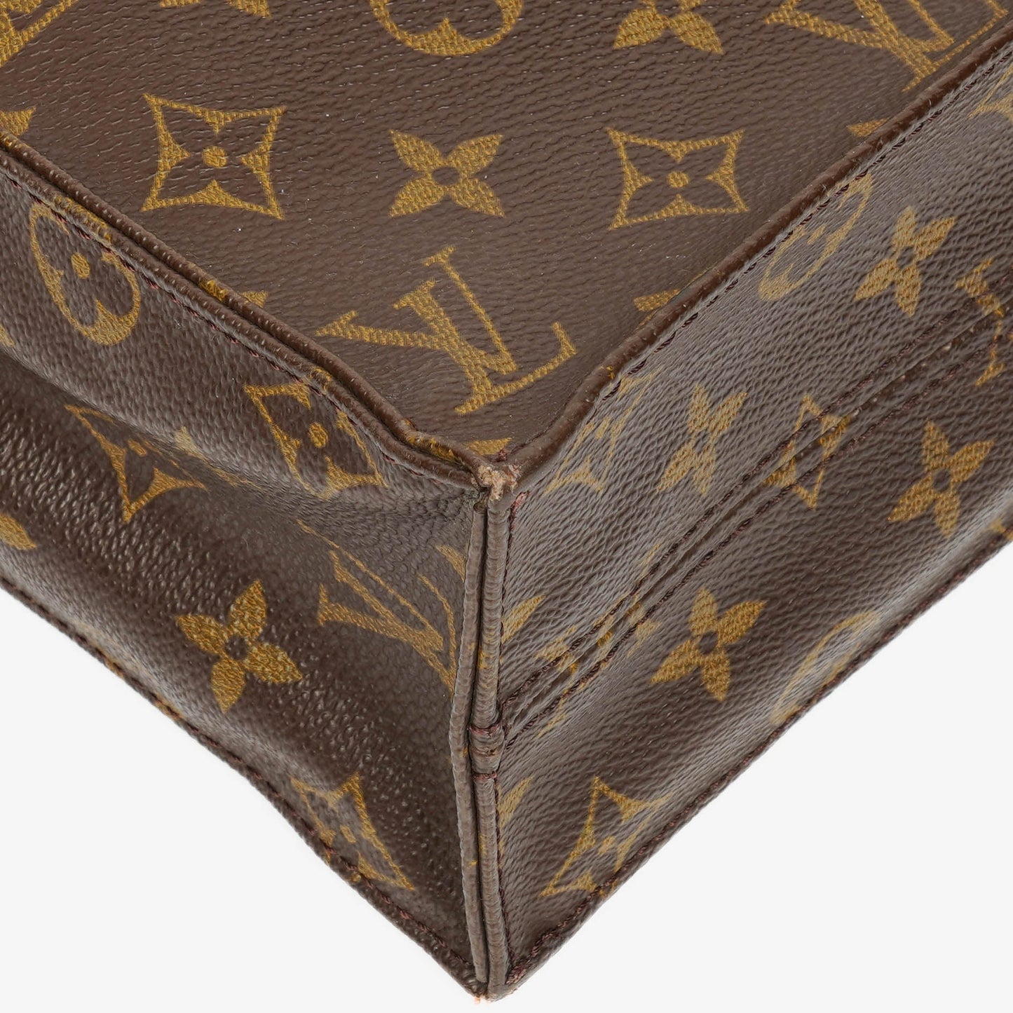 Louis Vuitton Sac Plat Monogram Canvas Bag