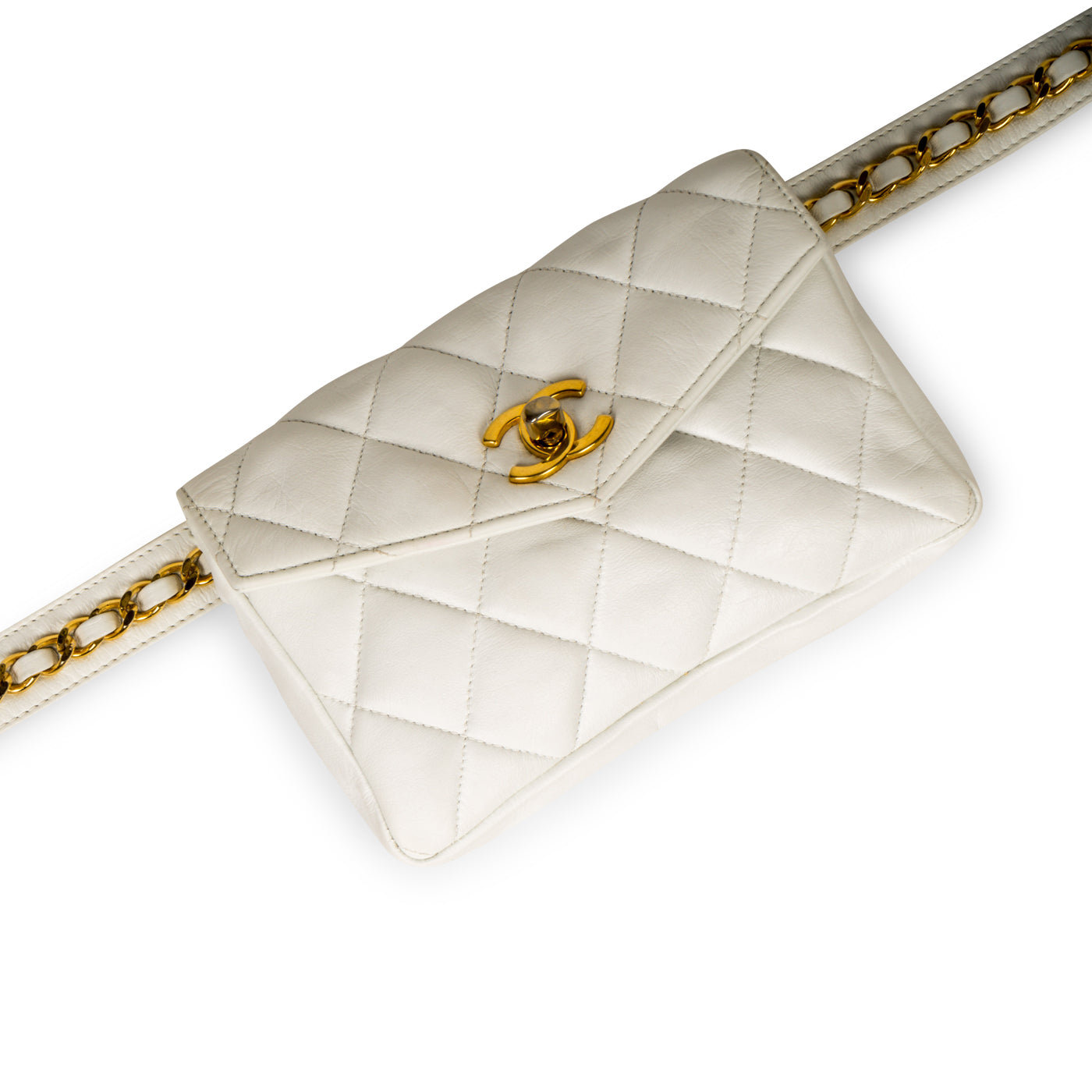 Chanel  Bum Bag - White