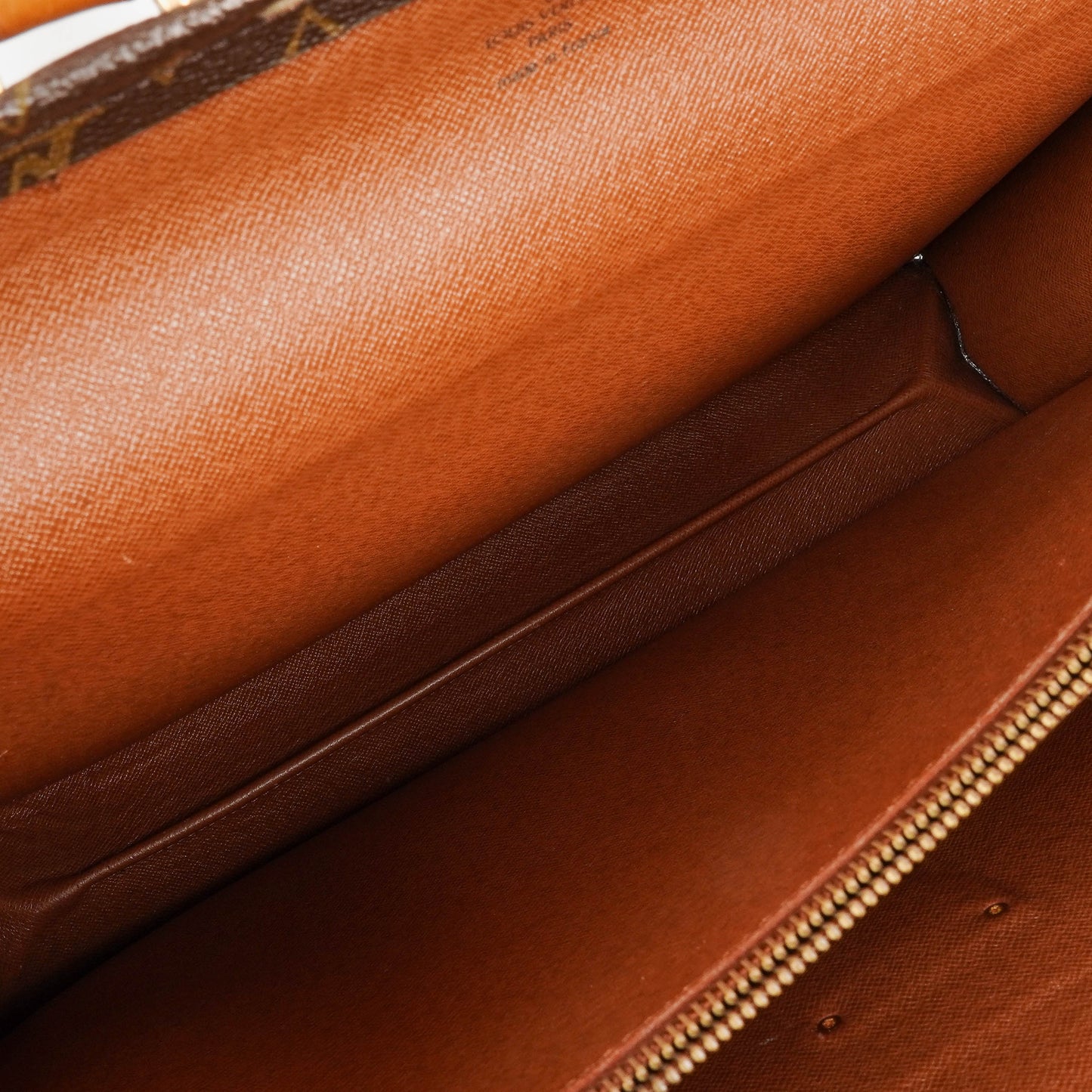 Louis Vuitton Monogram Canvas Serviette Fermoir Briefcase Bag