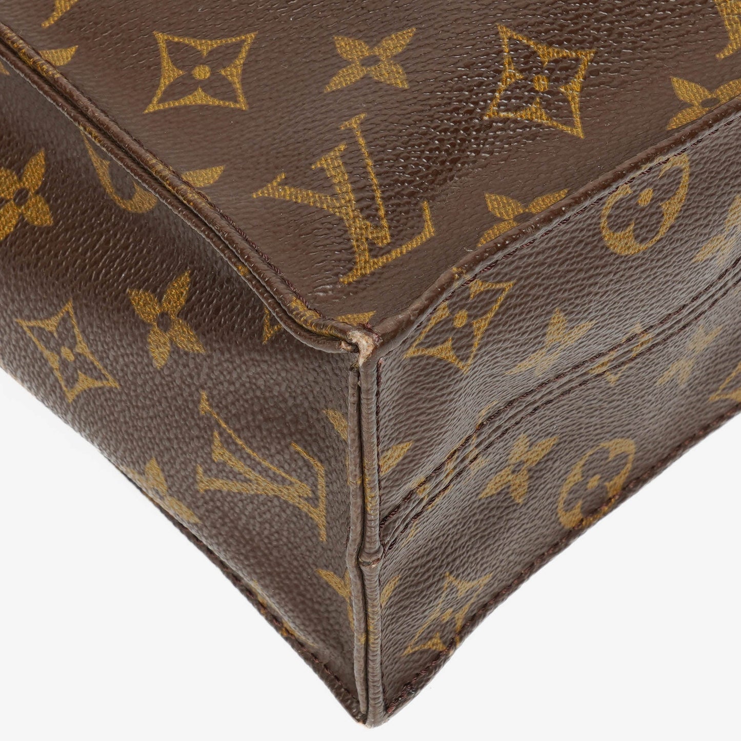 Louis Vuitton Sac Plat Monogram Canvas Bag