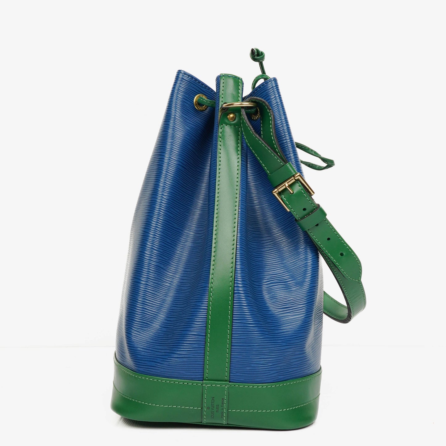Louis Vuitton Noe Grande GM Bi-Colour Blue/Green Epi Leather Shoulder Bag