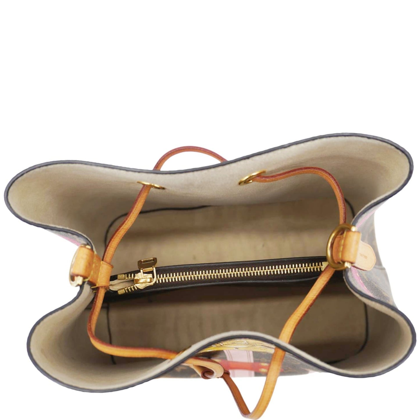 LOUIS VUITTON Neonoe Summer Trunks Monogram Canvas Crossbody Bag Brown
