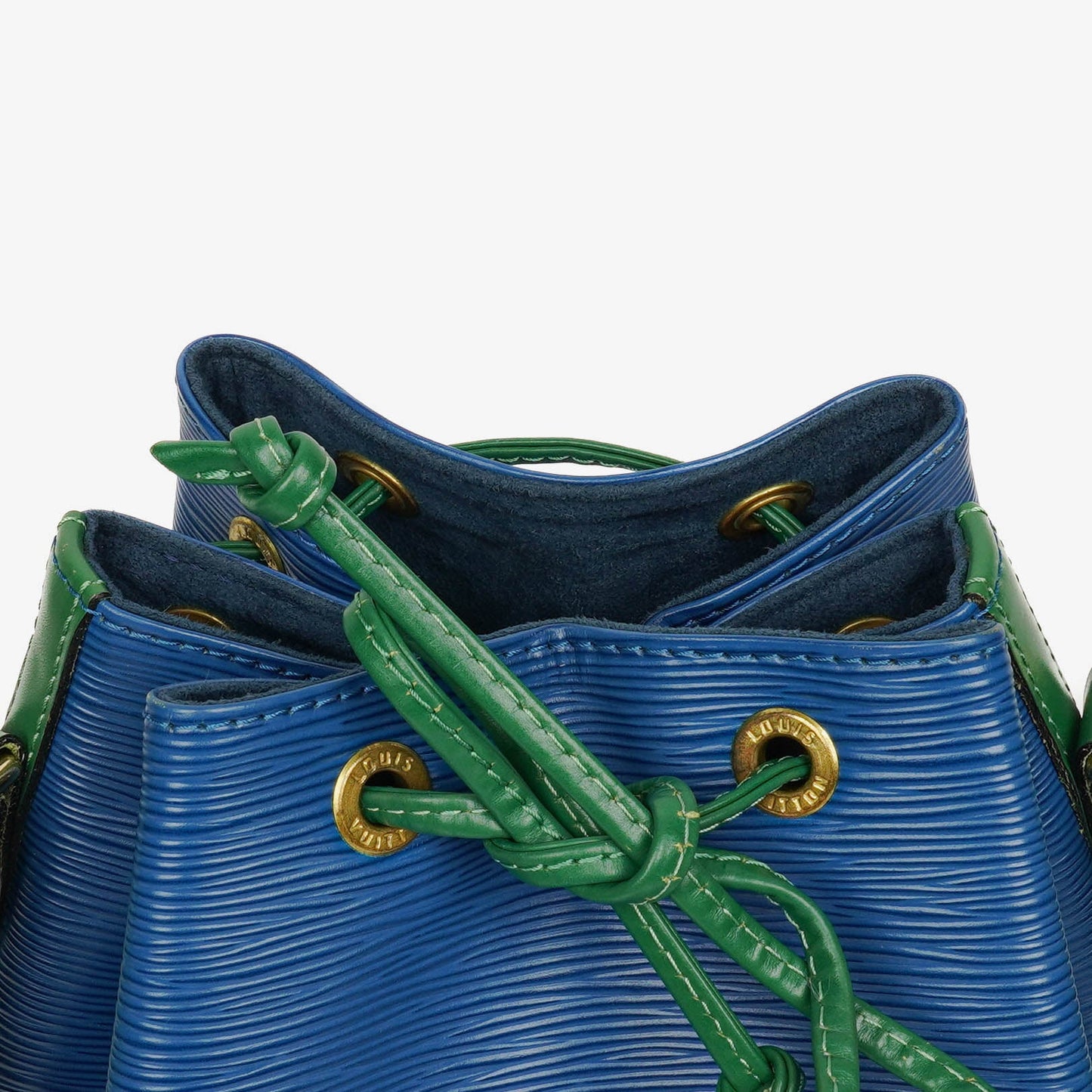 Louis Vuitton Noe Grande GM Bi-Colour Blue/Green Epi Leather Shoulder Bag