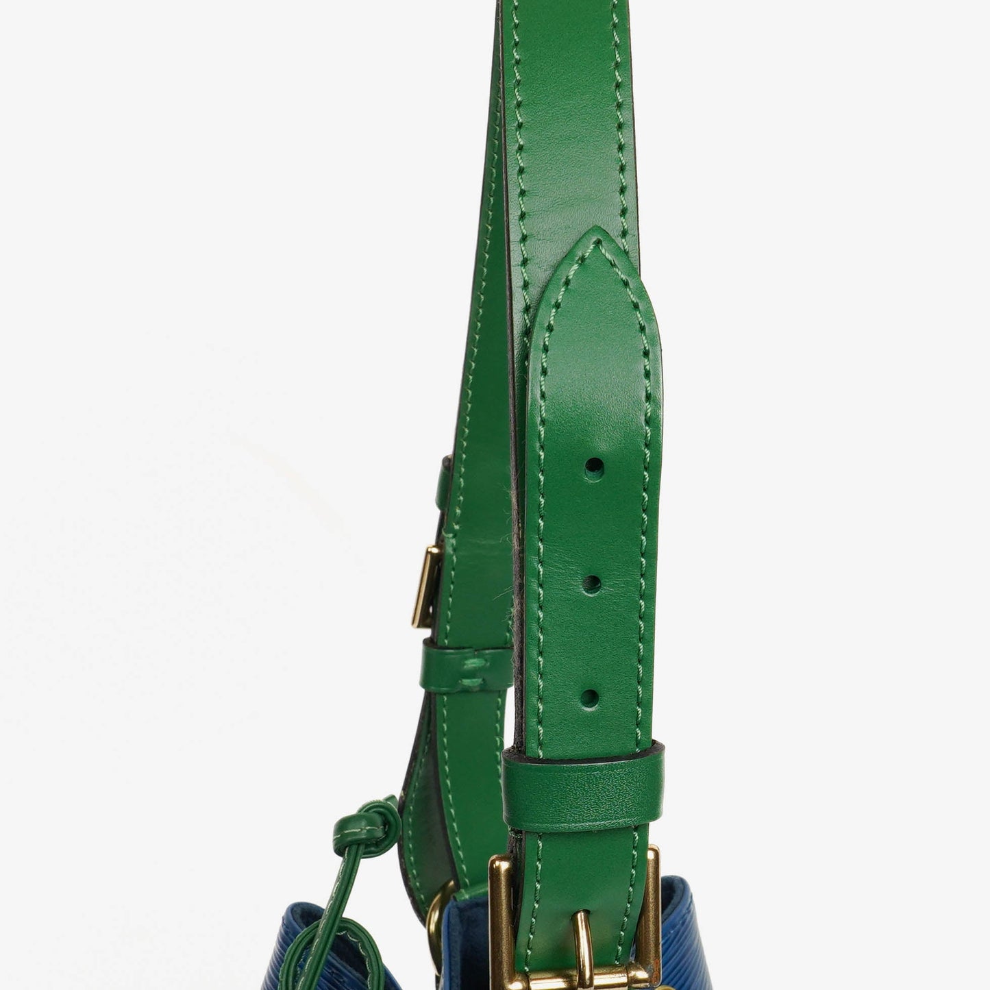 Louis Vuitton Noe Grande GM Bi-Colour Blue/Green Epi Leather Shoulder Bag